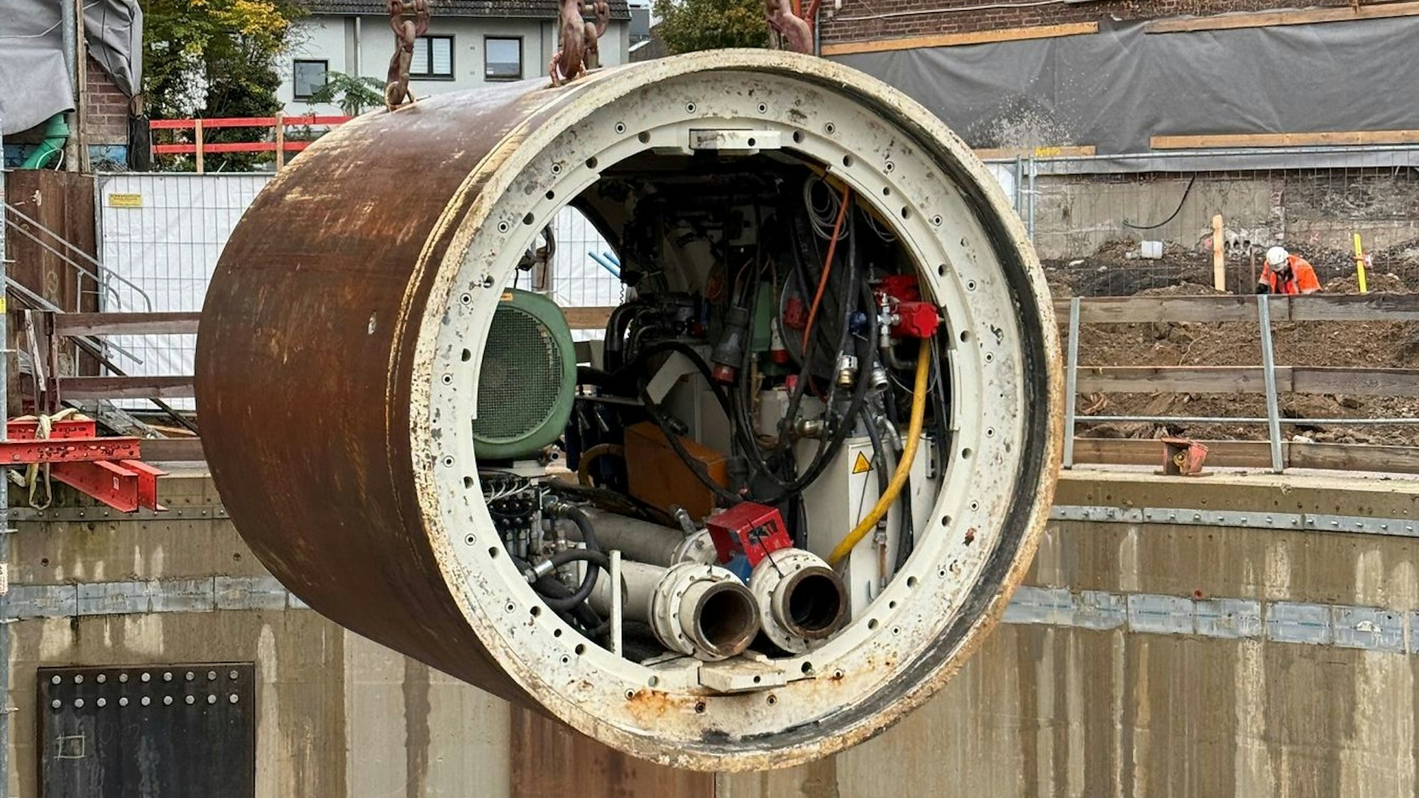 Der neue Rheindüker wird 2028 in Betrieb genommen.