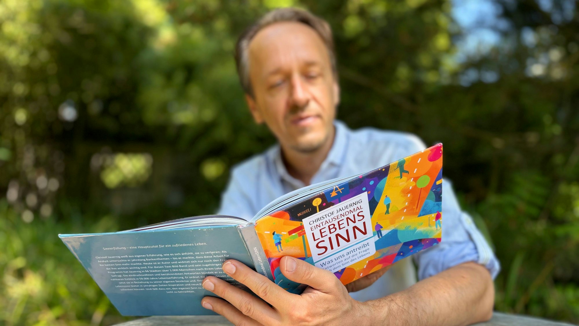 Christof Jauernig kommt mit seinem Programm Eintausendmal Lebenssinn nach Siegburg.