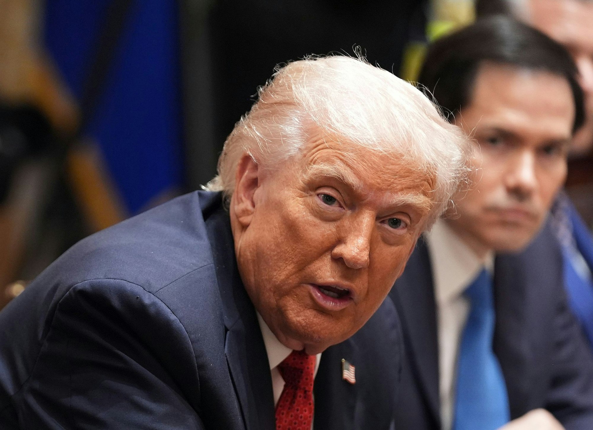 US-Präsident Trump hat der Hamas wiederholt mit Auslöschung gedroht. (Archivbild)