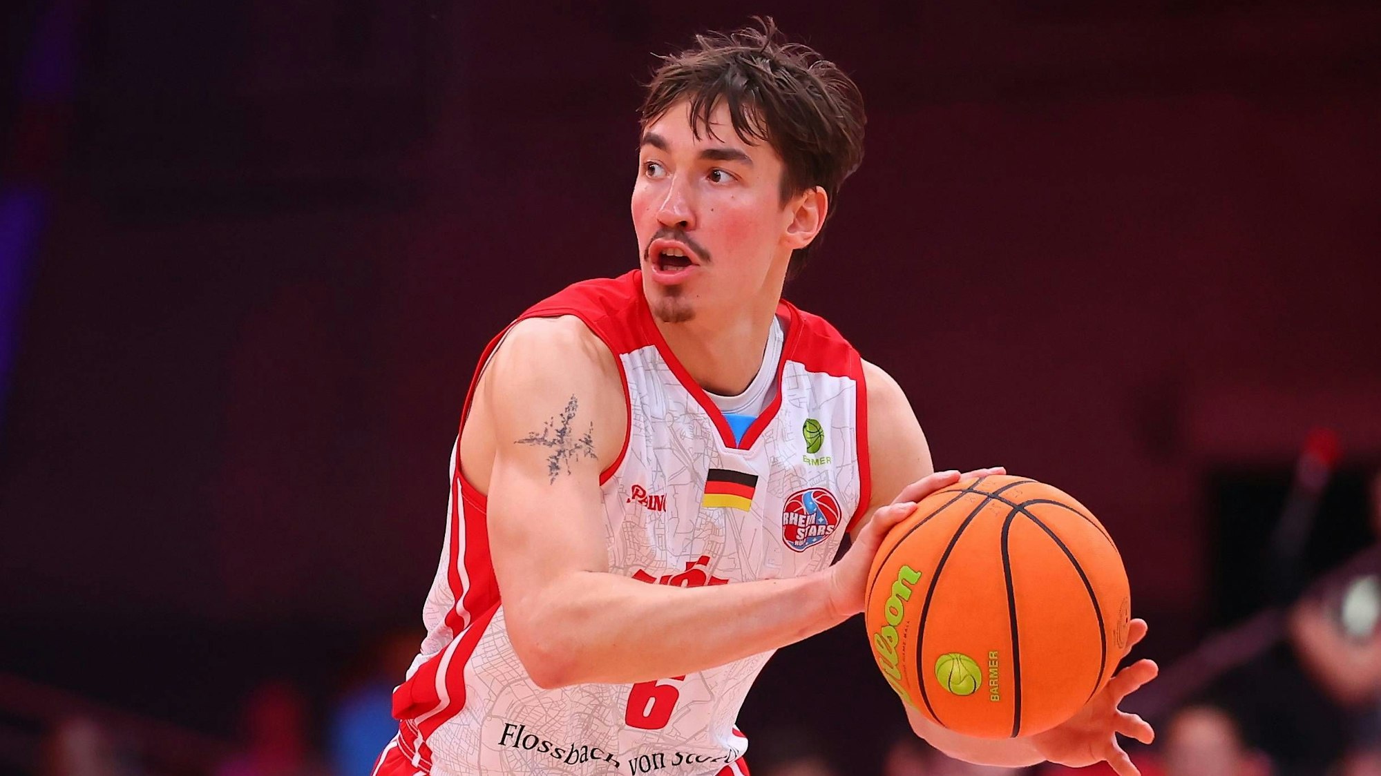 Jasper Guenther Koeln RheinStars Koeln - Tigers Tuebingen, Basketball, 2. Bundesliga ProA, 20.10.2025 RheinStars Koeln - Tigers Tuebingen, Basketball, 2. Bundesliga ProA, 20.10.2025 Koeln *** Jasper Guenther Koeln RheinStars Koeln Tigers Tuebingen, Basketball, 2 Bundesliga ProA, 20 10 2025 RheinStars Koeln Tigers Tuebingen, Basketball, 2 Bundesliga ProA, 20 10 2025 Koeln Copyright: xEibner-Pressefotox EP_RWS