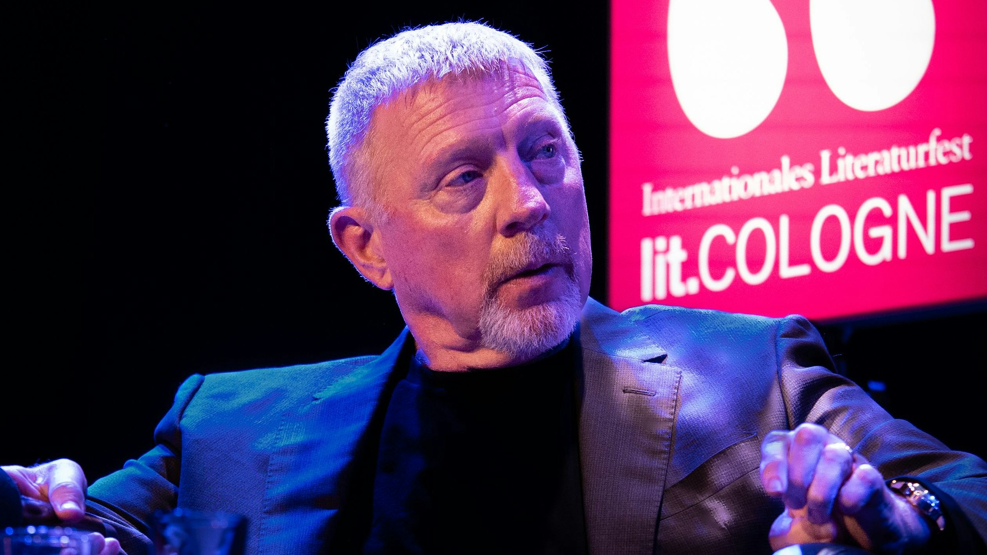 Boris Becker bei der Kölner Lit.Cologne