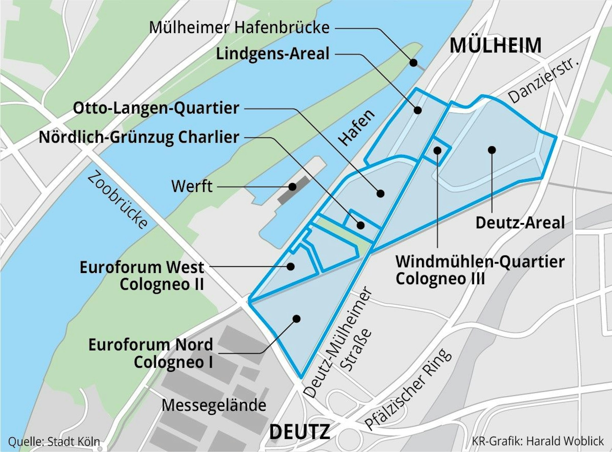 Das Baugebiet Mülheimer Süden