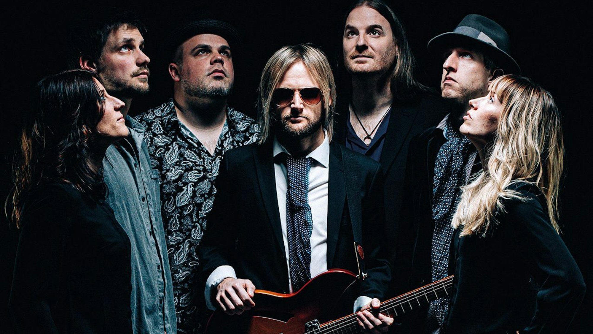 Gruppenfoto einer Band