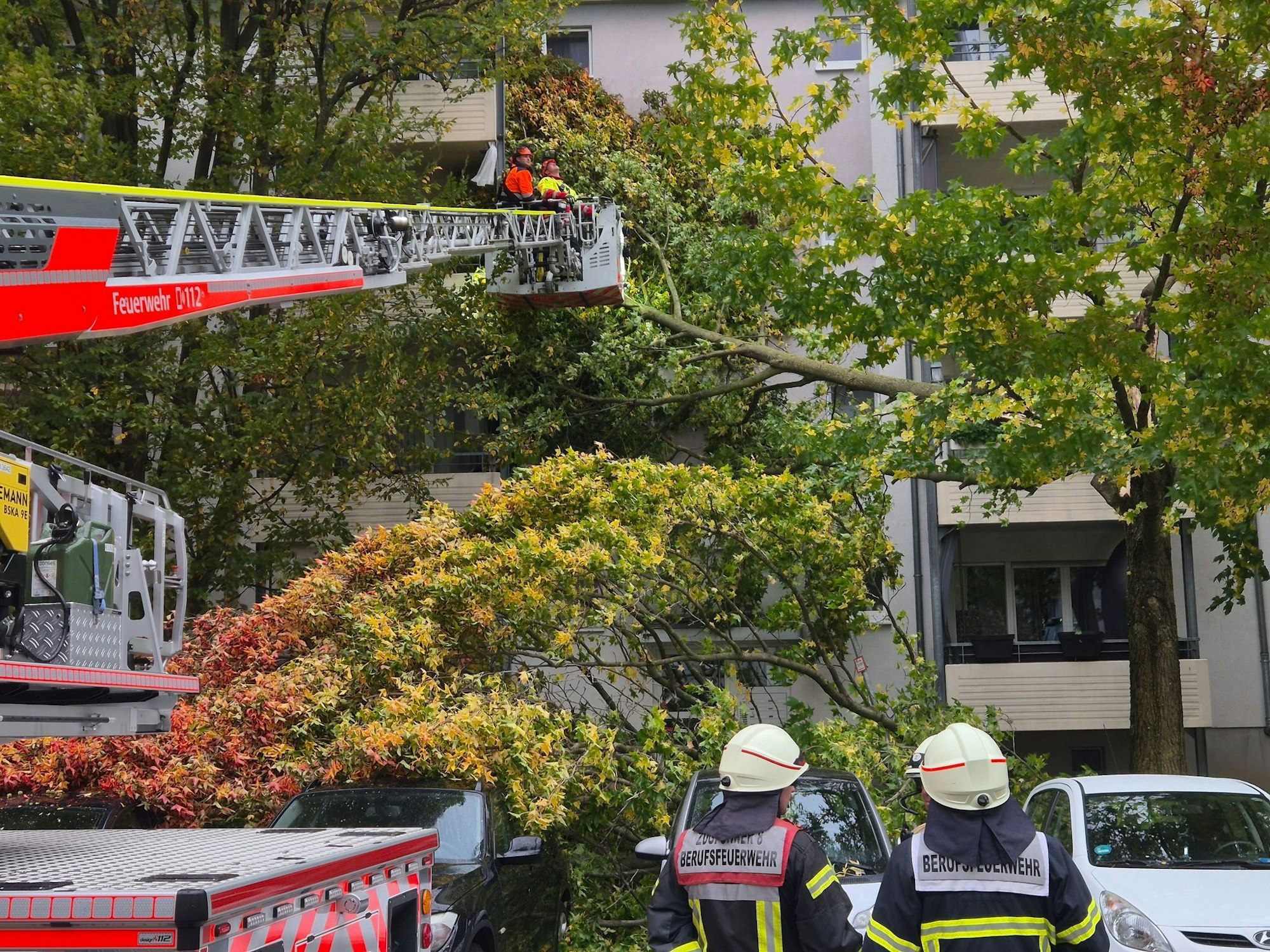 Nach ersten Erkenntnissen wurde bei dem Sturm niemand verletzt.