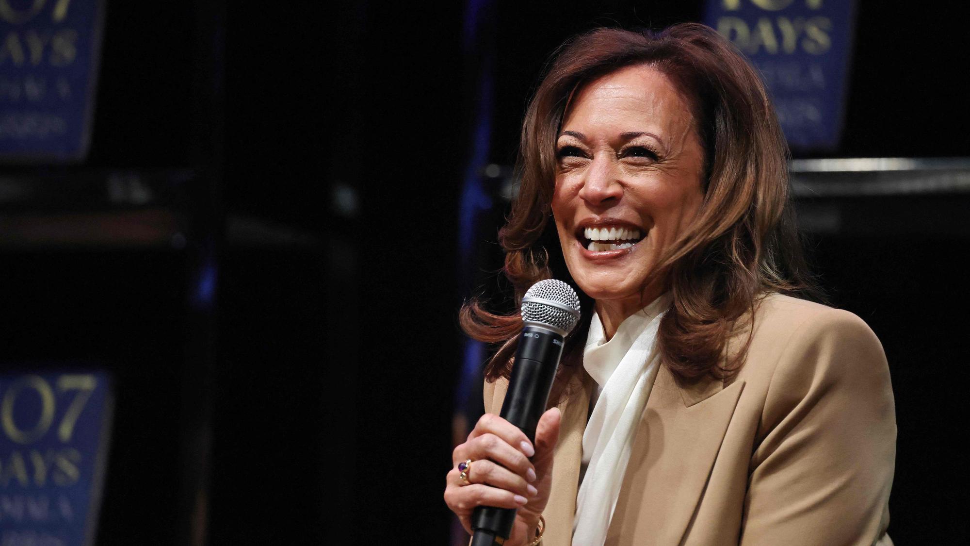 Kamala Harris im September 2025 in Los Angeles. (Archivbild)