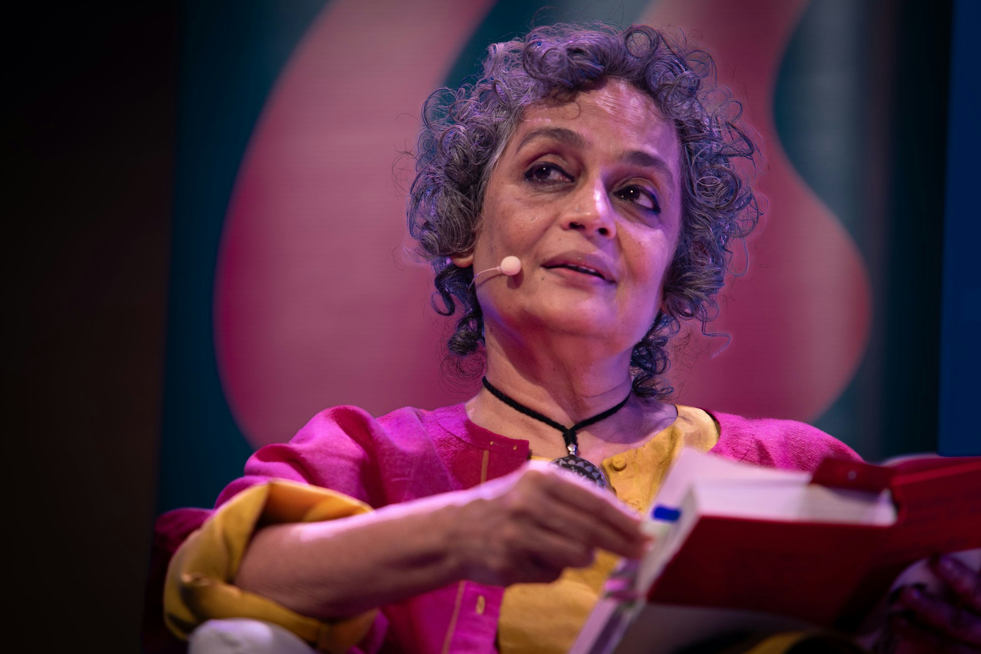 Arundhati Roy.