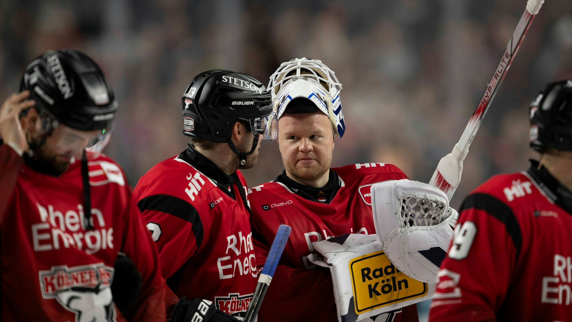 Shutout beim Debüt: Der Finne Janne Juvonen verstärkt das Goalie-Team der Haie.