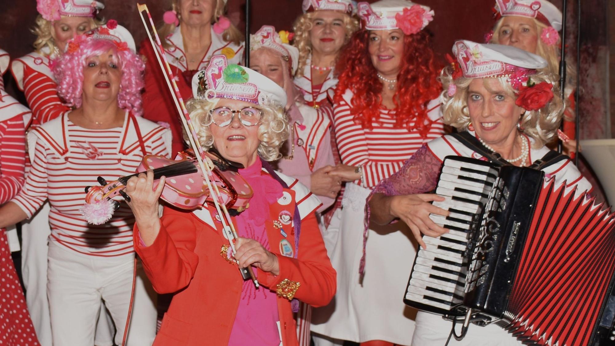 Die „Brausen“ beim Internationales Stadtteilfest an der Lutherkirche.