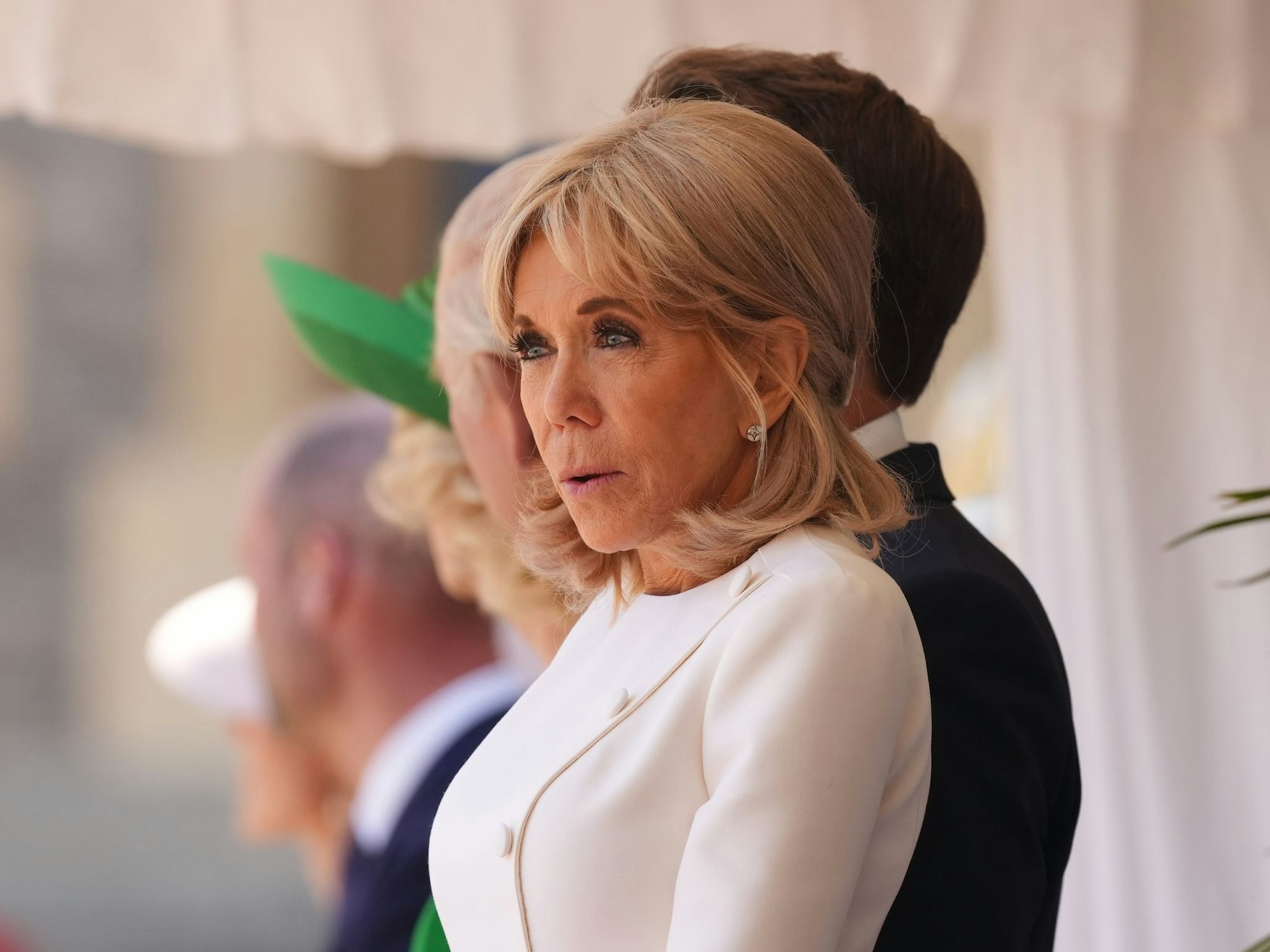 Brigitte Macron wehrt sich gerichtlich gegen Verschwörungserzählungen. (Archivbild)