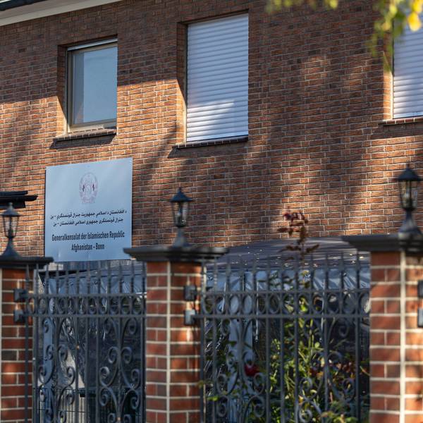 Das afghanische Generalkonsulat in Bonn im Oktober 2025.