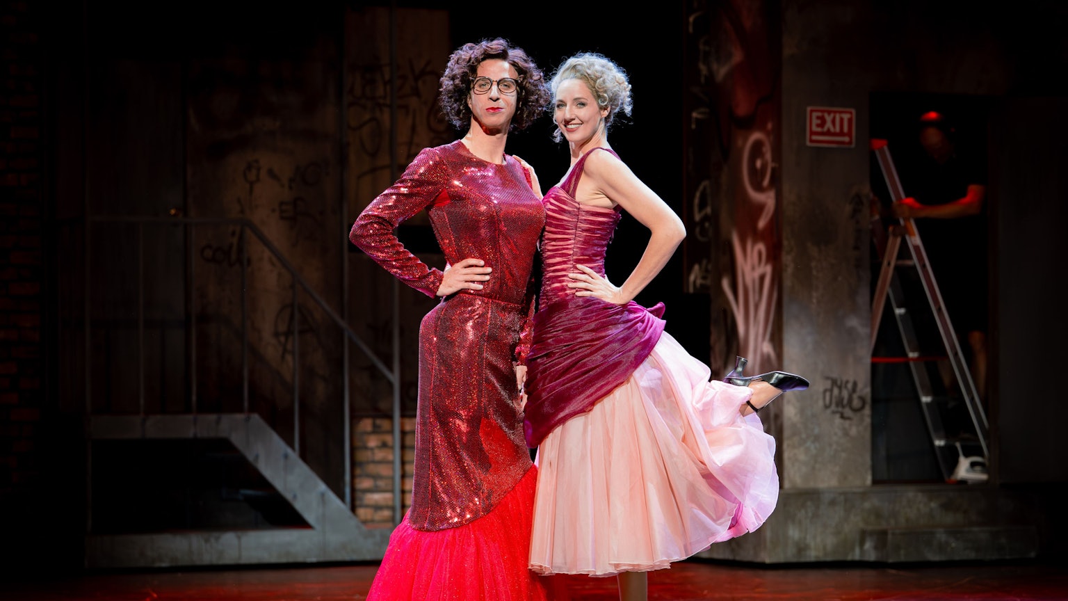 Charmantes Doppel: Julian Culemann (Dorothy) und Bettina Mönch (Julie).