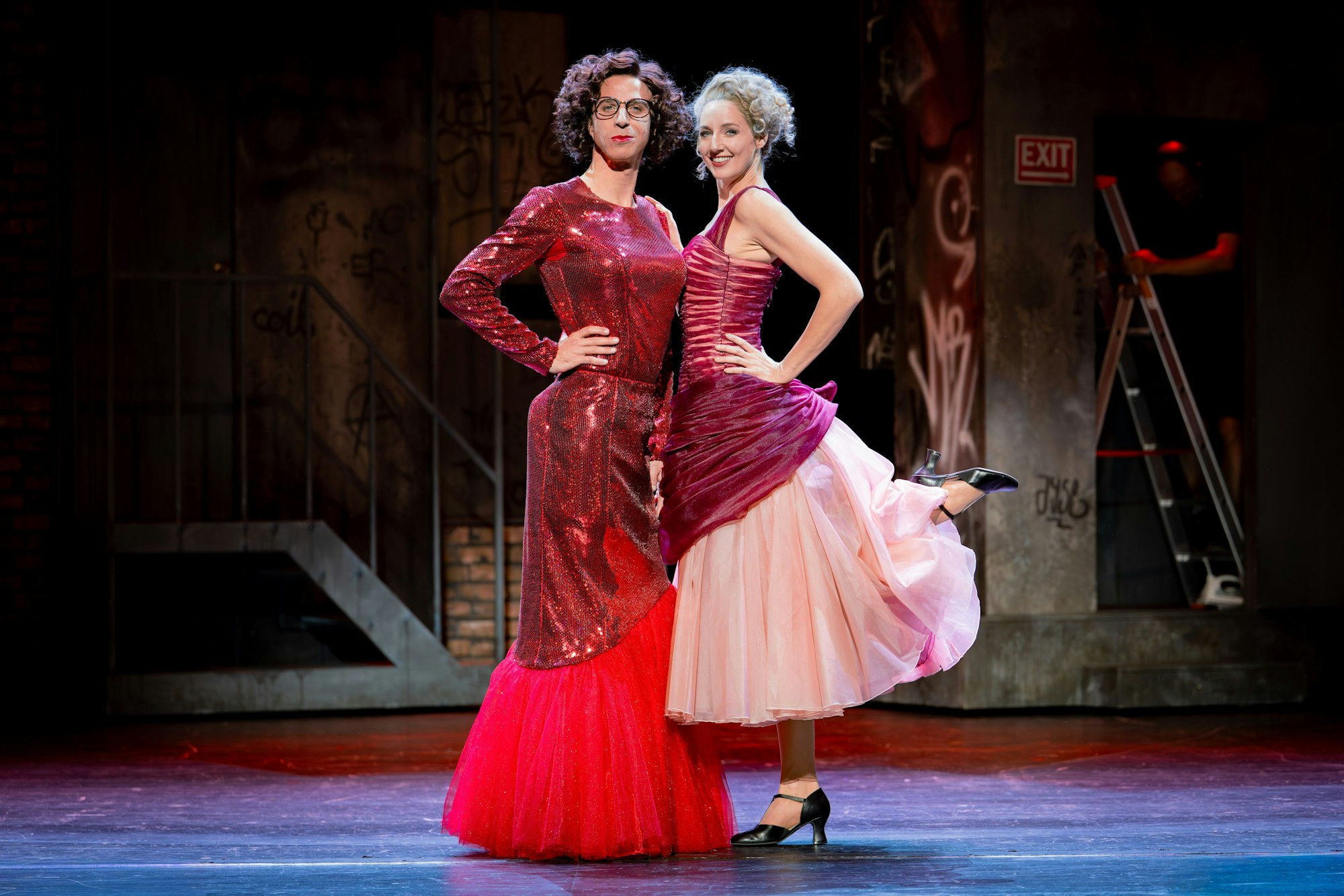 Charmantes Doppel: Julian Culemann (Dorothy) und Bettina Mönch (Julie).