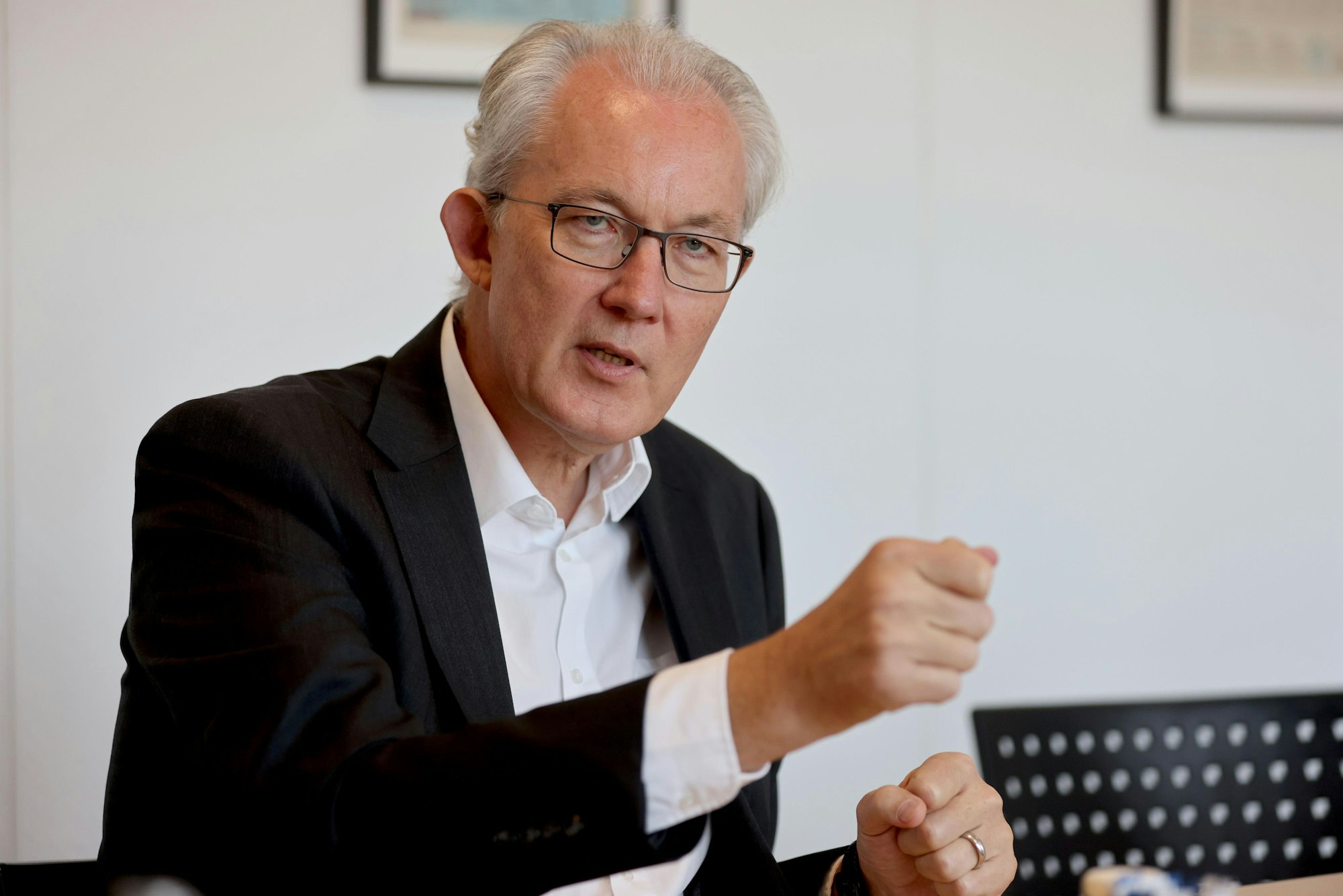 Ulrich Voigt, Vorstandschef der Sparkasse Köln Bonn Köln, will die Geschäfte des Instituts kräftig ausweiten.