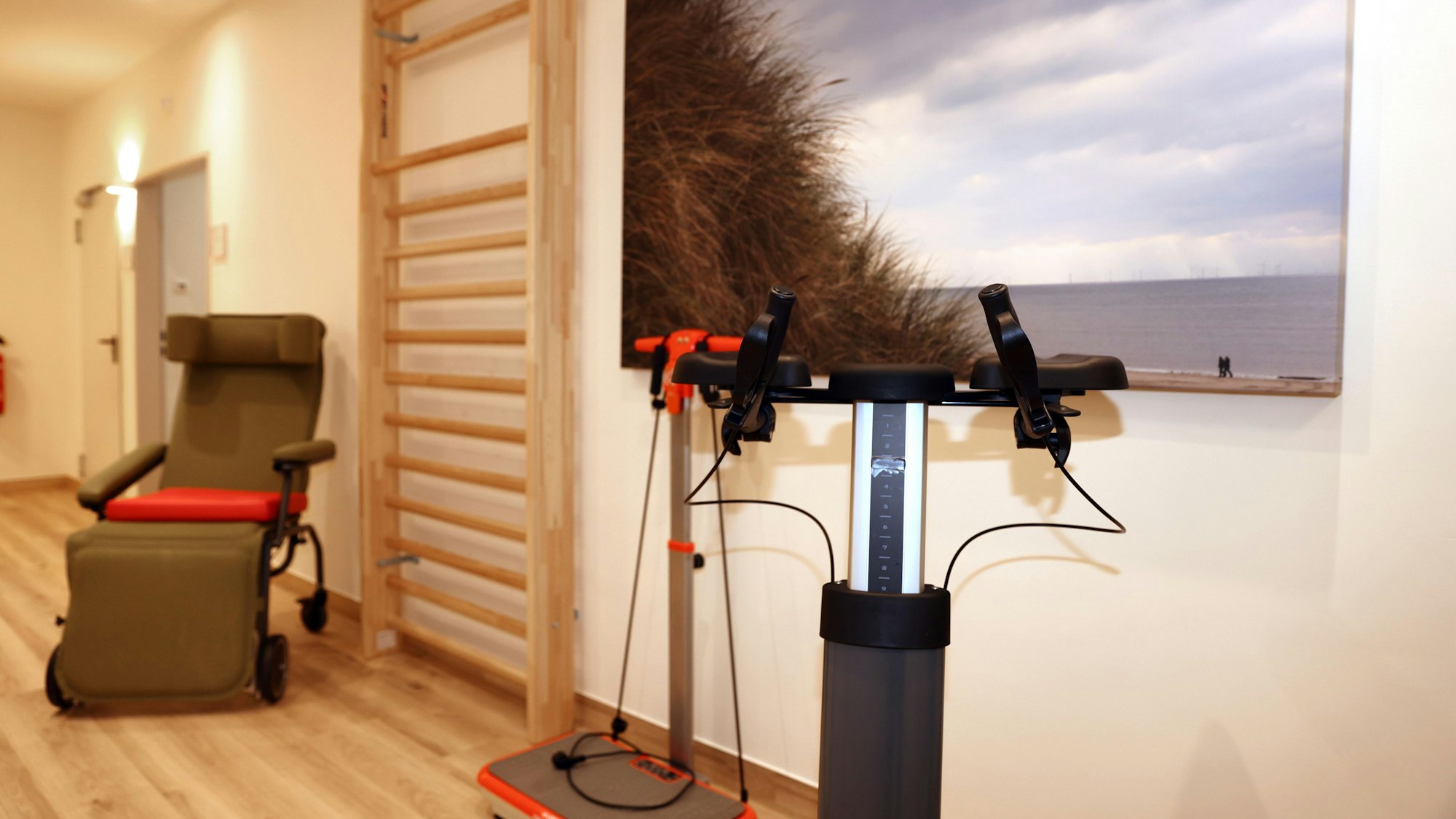 Für die Therapie-Angebote gibt es Platz und Geräte.