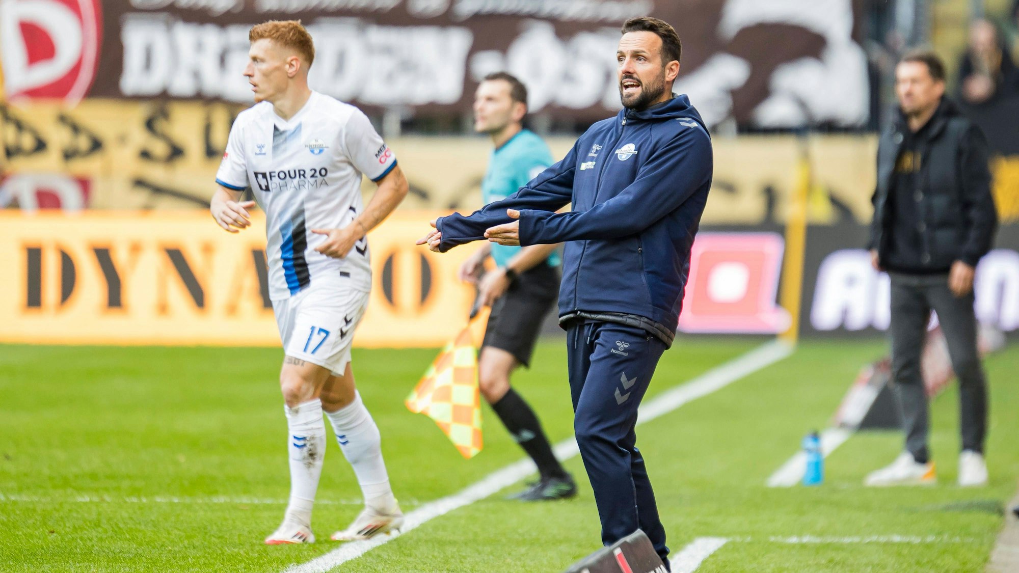 Erfolgreicher Nachfolger von FC-Coach Lukas Kwasniok beim SC Paderborn: Trainer Ralf Kettemann.