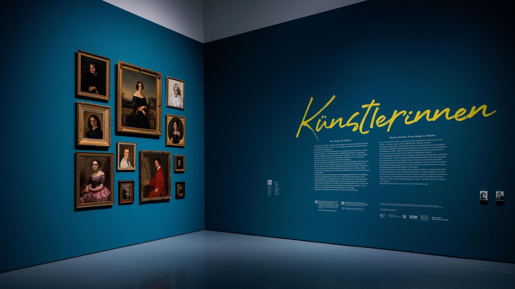 Werke von Künstlerinnen und Werke, die Künstlerinnen zeigen, sind in der Ausstellung „Künstlerinnen! Von Monje bis Münter“ im Museum Kunstpalast zu sehen.