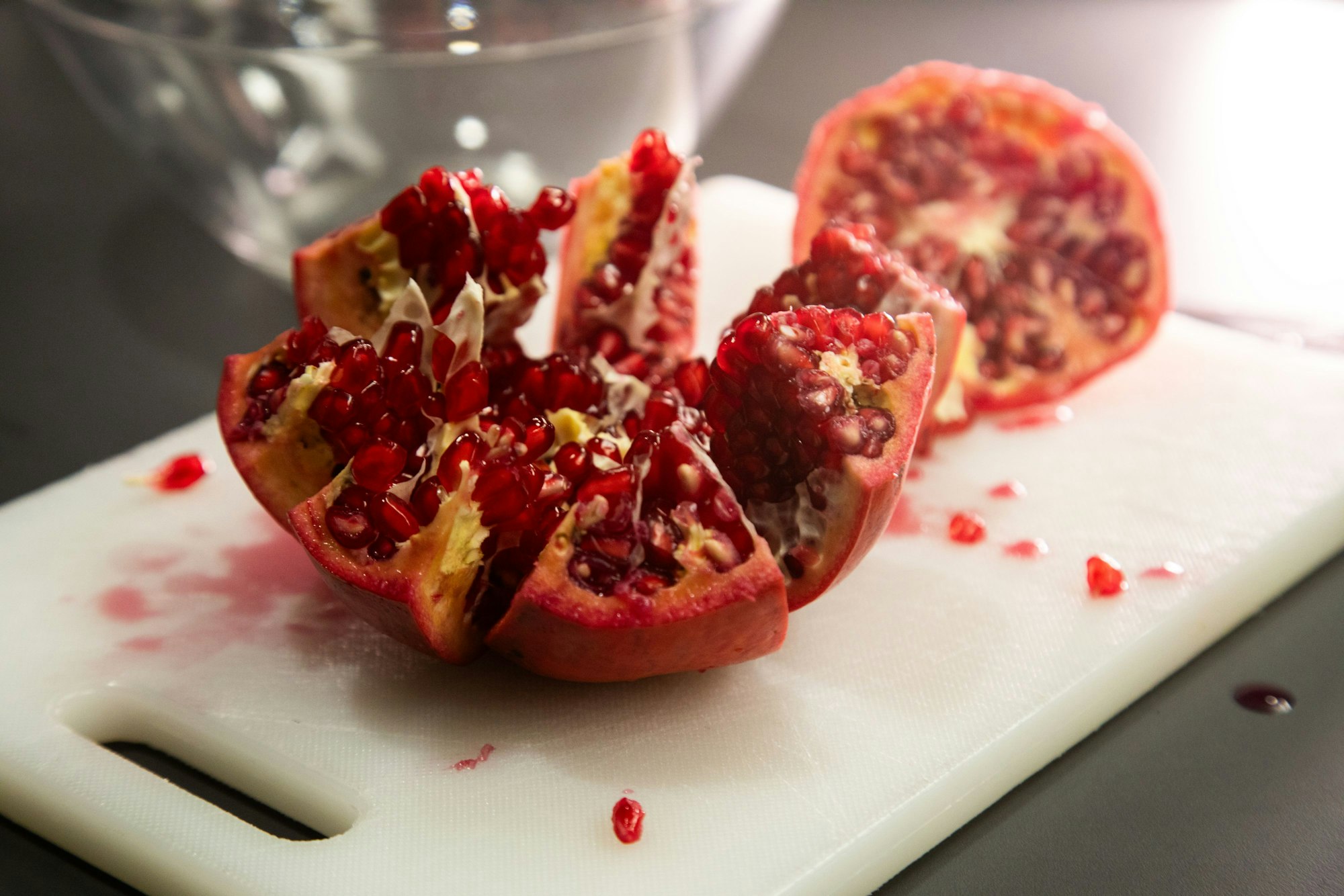 Die Kerne können nun aus den Kammern entnommen werden.