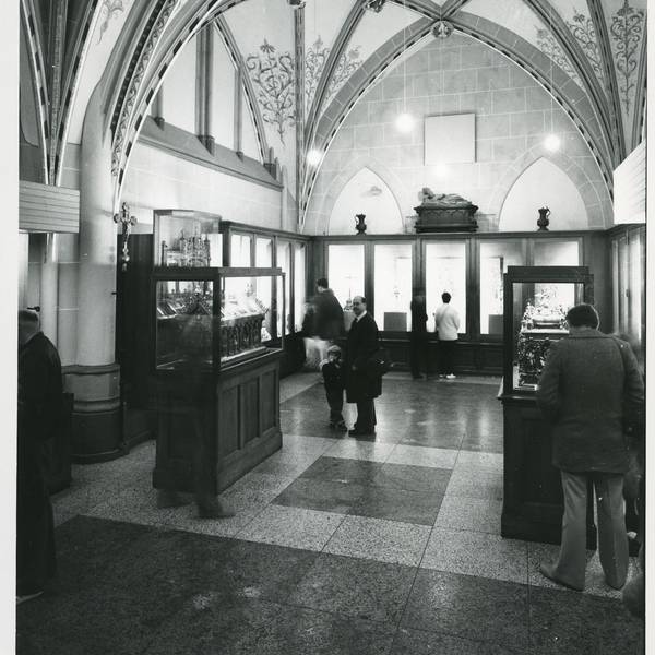 Die frühere Domschatzkammer im nördlichen Querhaus des Kölner Doms.