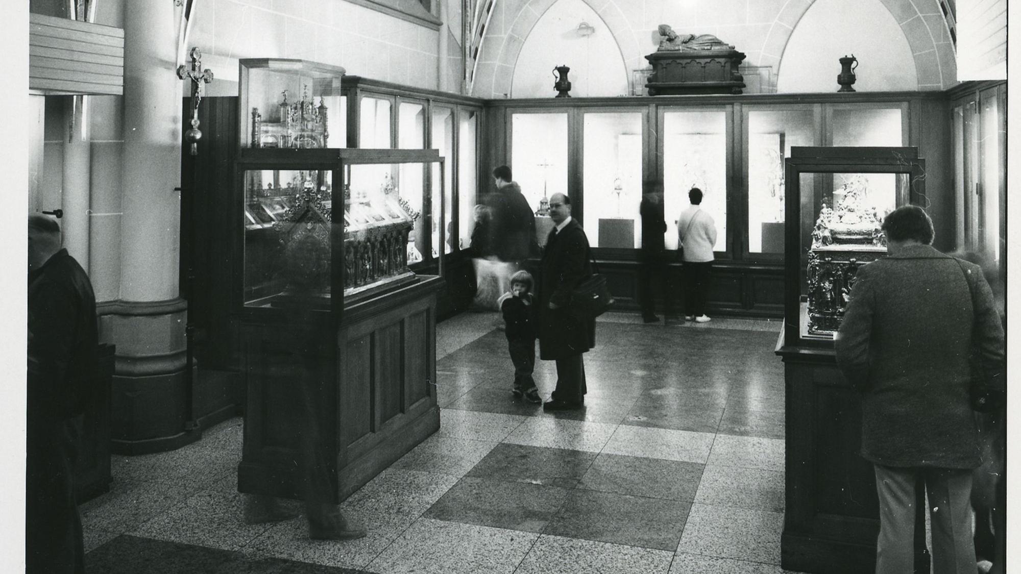 Die frühere Domschatzkammer im nördlichen Querhaus des Kölner Doms.