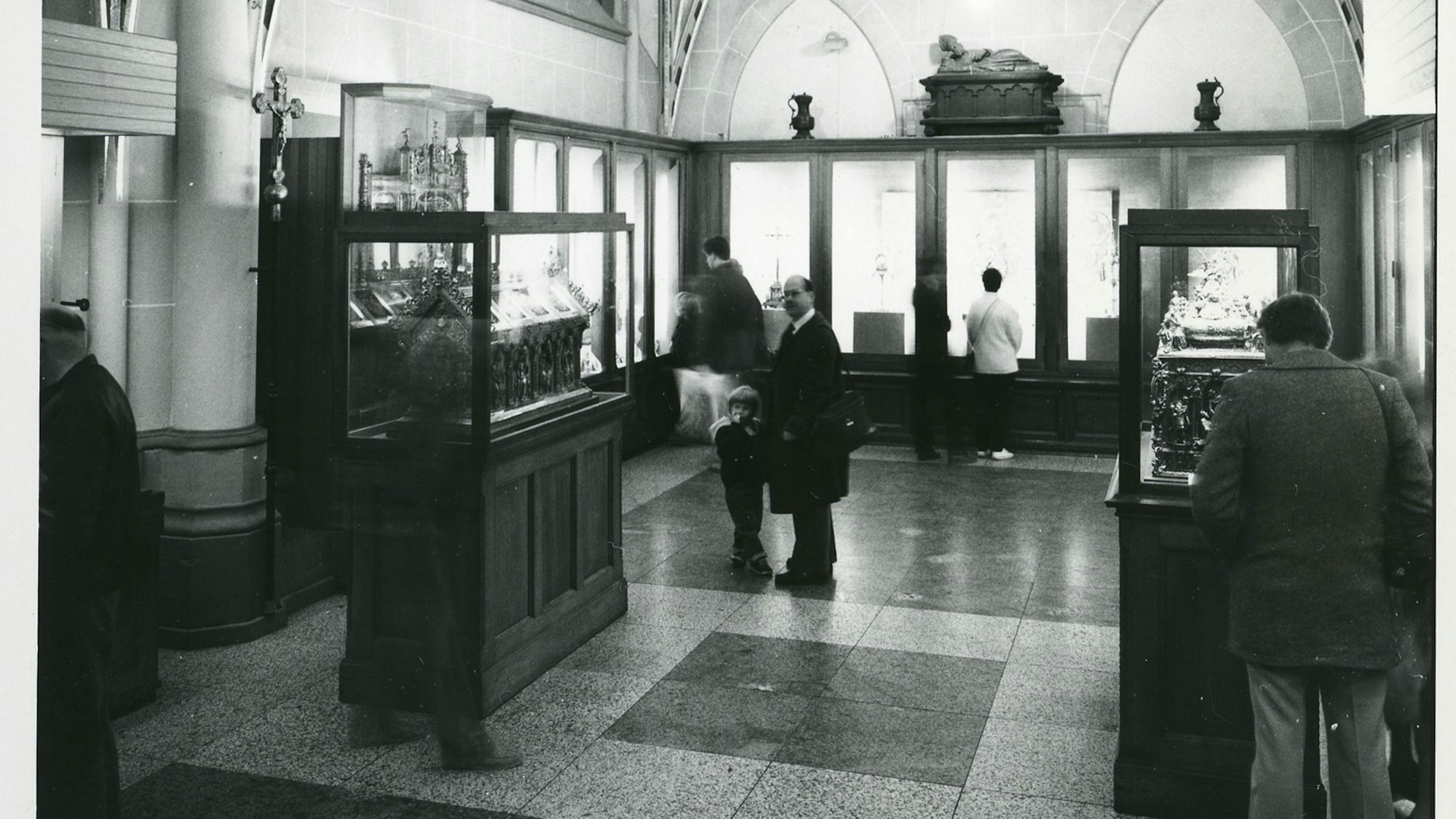 Die frühere Domschatzkammer im nördlichen Querhaus des Kölner Doms.