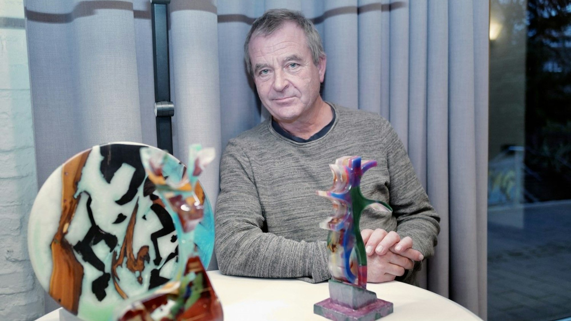 Initiative Kunst Hennef, Lange Kunstnacht am 31. Oktober 20205 in der Meys Fabrik
Mitglied Ludwig Kessel