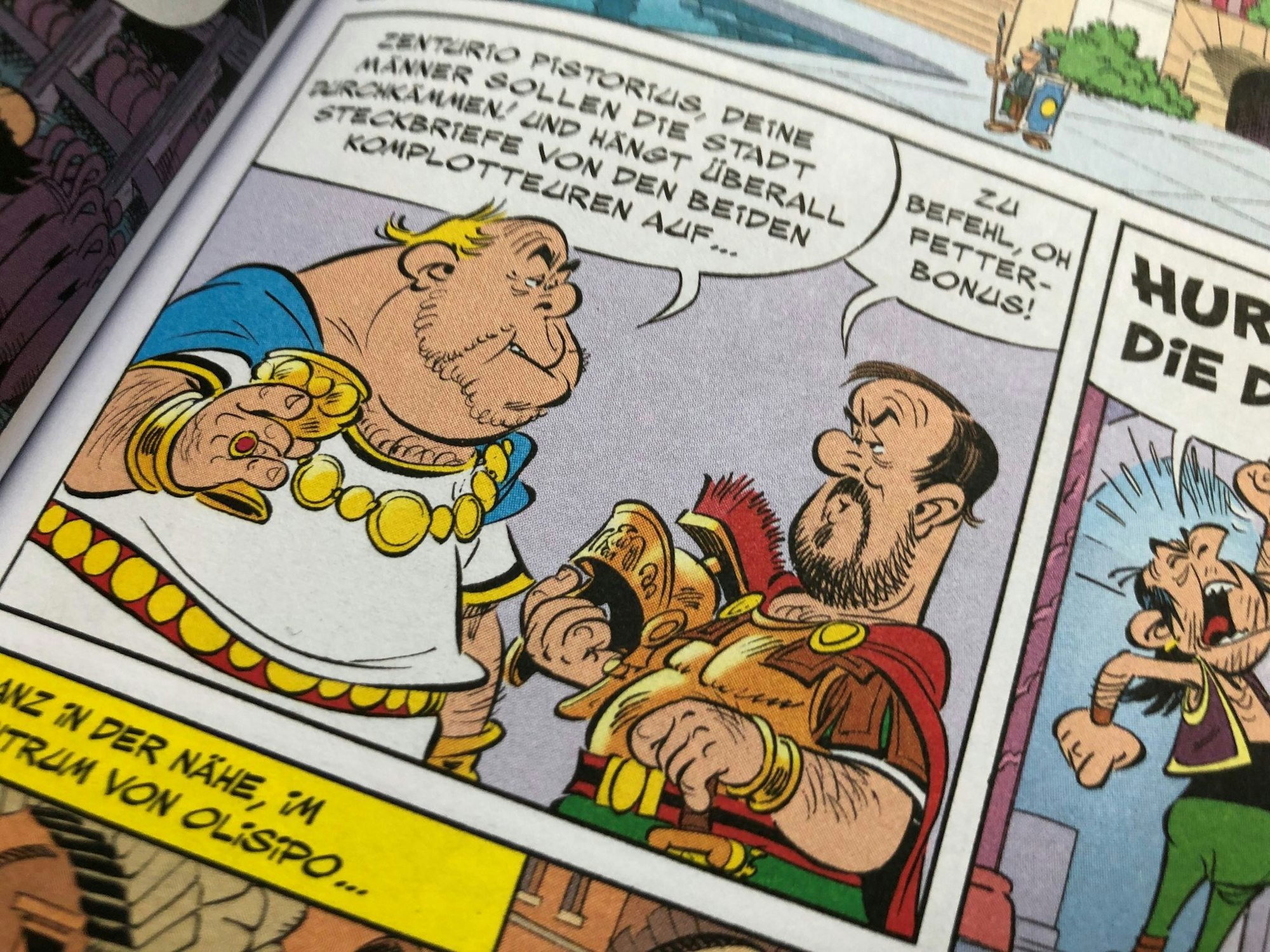 Im gerade erschienenen Band «Asterix in Lusitanien» gibt es eine Figur namens Pistorius.