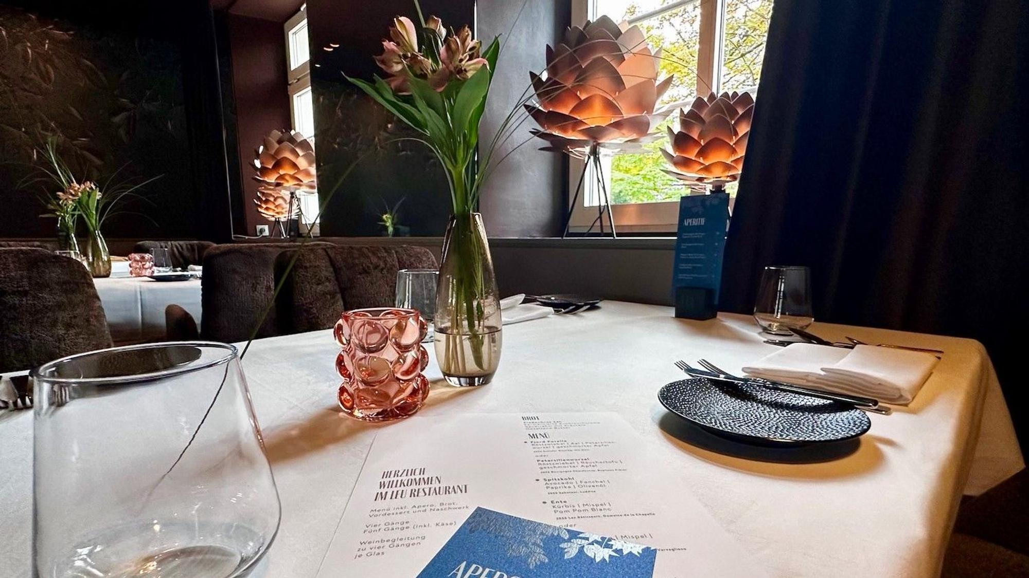 Weder Glosche noch Schlips: Im neuen Gourmet-Restaurant Leu soll es lockerr bleiben.