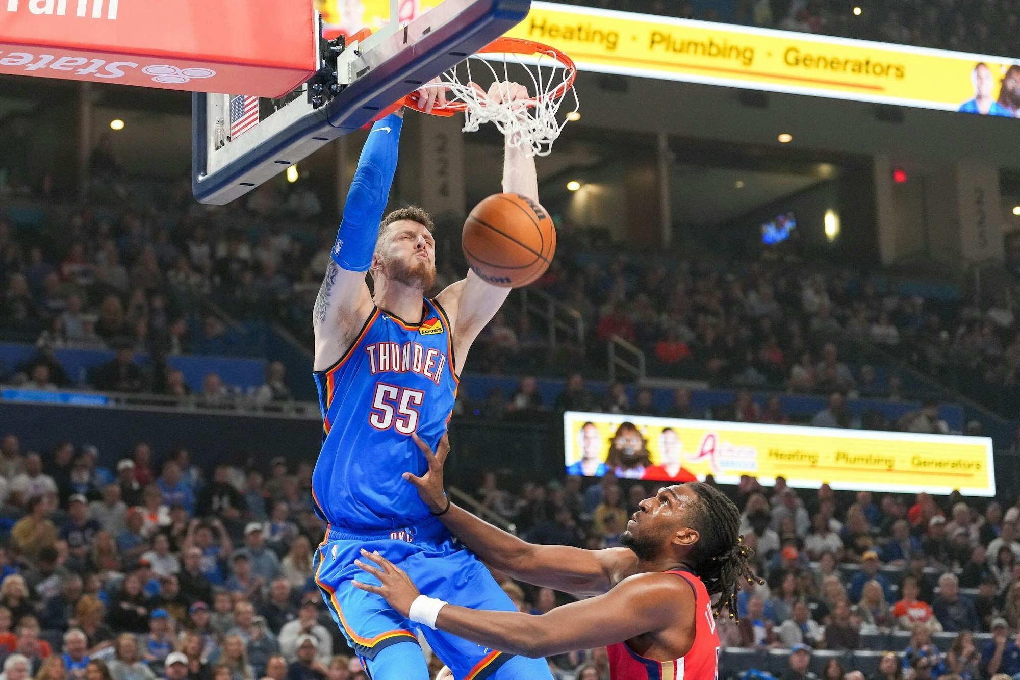 Hartenstein ist auch nach sieben Spielen noch ungeschlagen mit OKC.