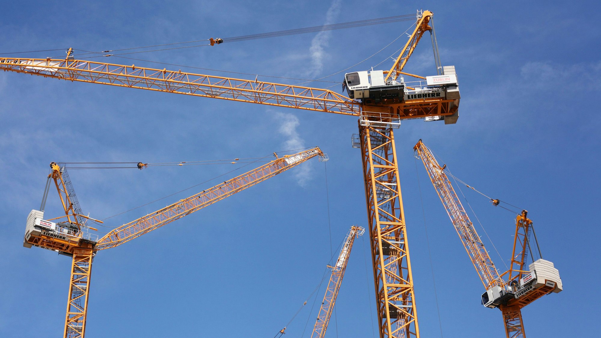 Vergleichsweise gut hält sich die Bauindustrie in der Region.