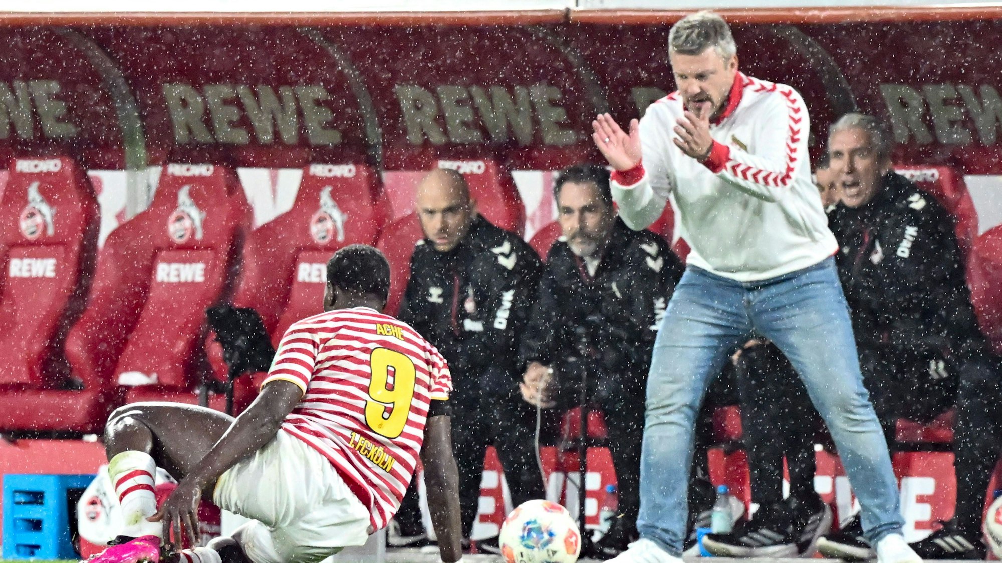 FC-Trainer Lukasz Kwasniok an der Seitenlinie