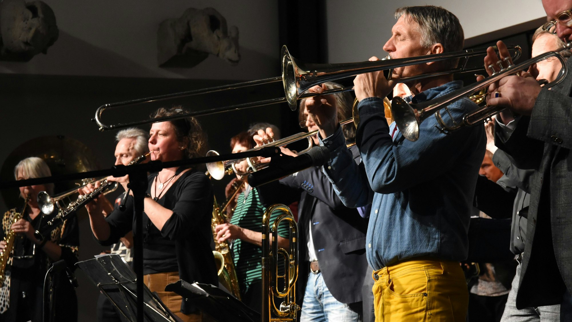 Dicke Luft im Stadtmuseum: Seit 30 Jahren gibt Kölns einzig wahres Blasorchester sein Hauptkonzert in Siegburg.