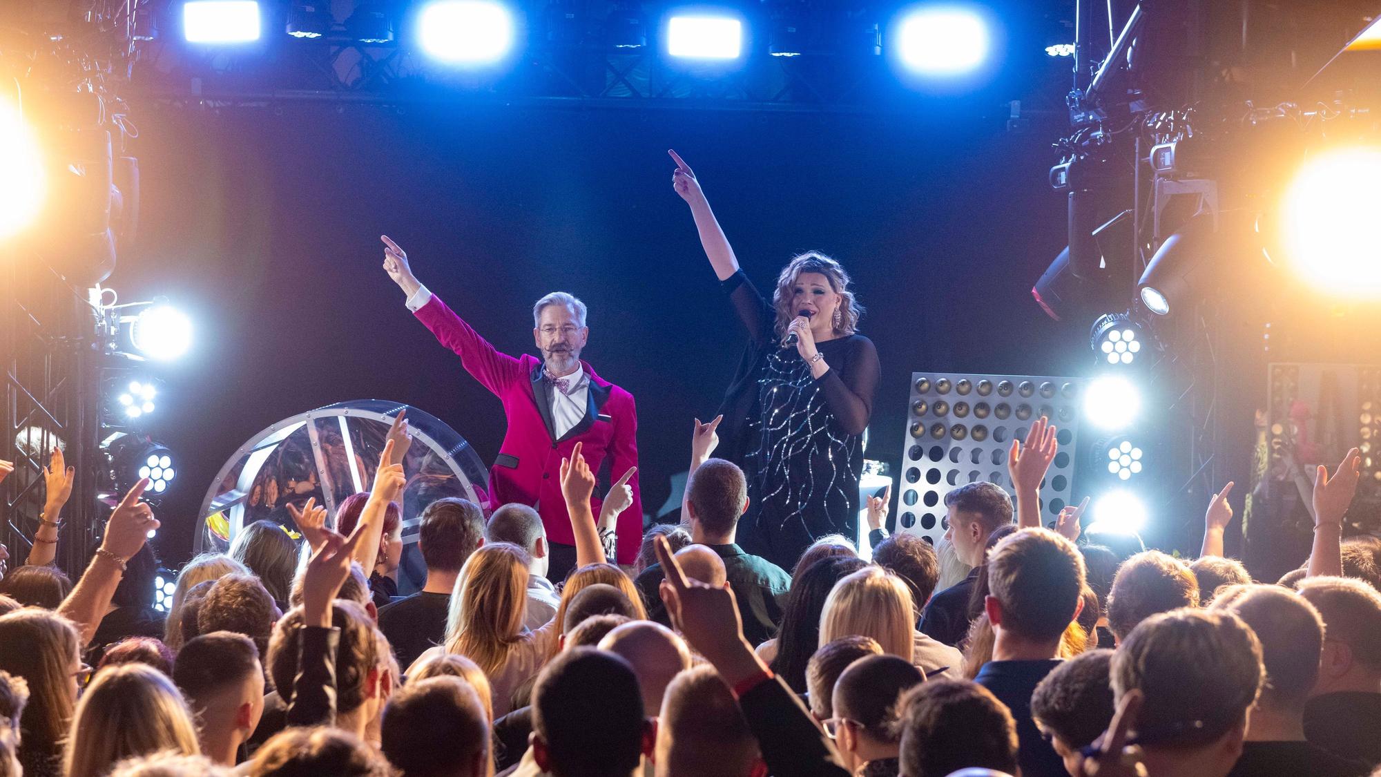 Cassy Carrington bei einer ihrer Bingo-Shows.