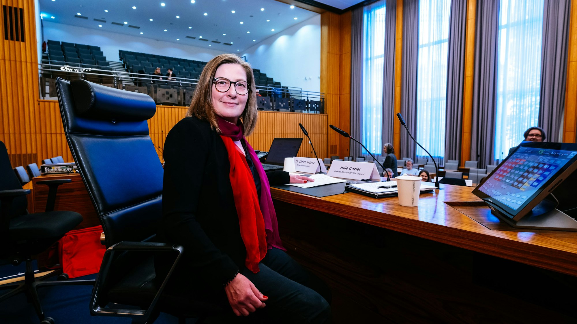 Julie Cazier ist neue Bezirksbürgermeisterin der Kölner Innenstadt.