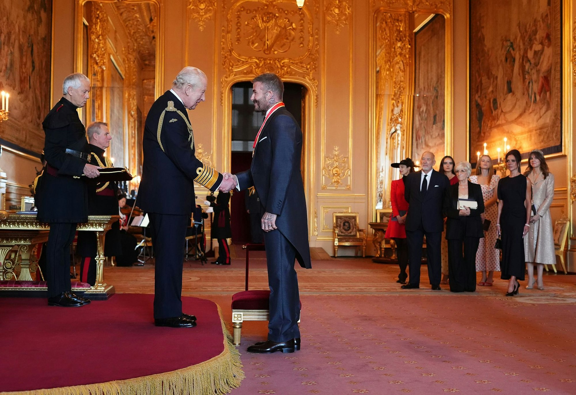 Beckham gilt als großer Verehrer des Königshauses.