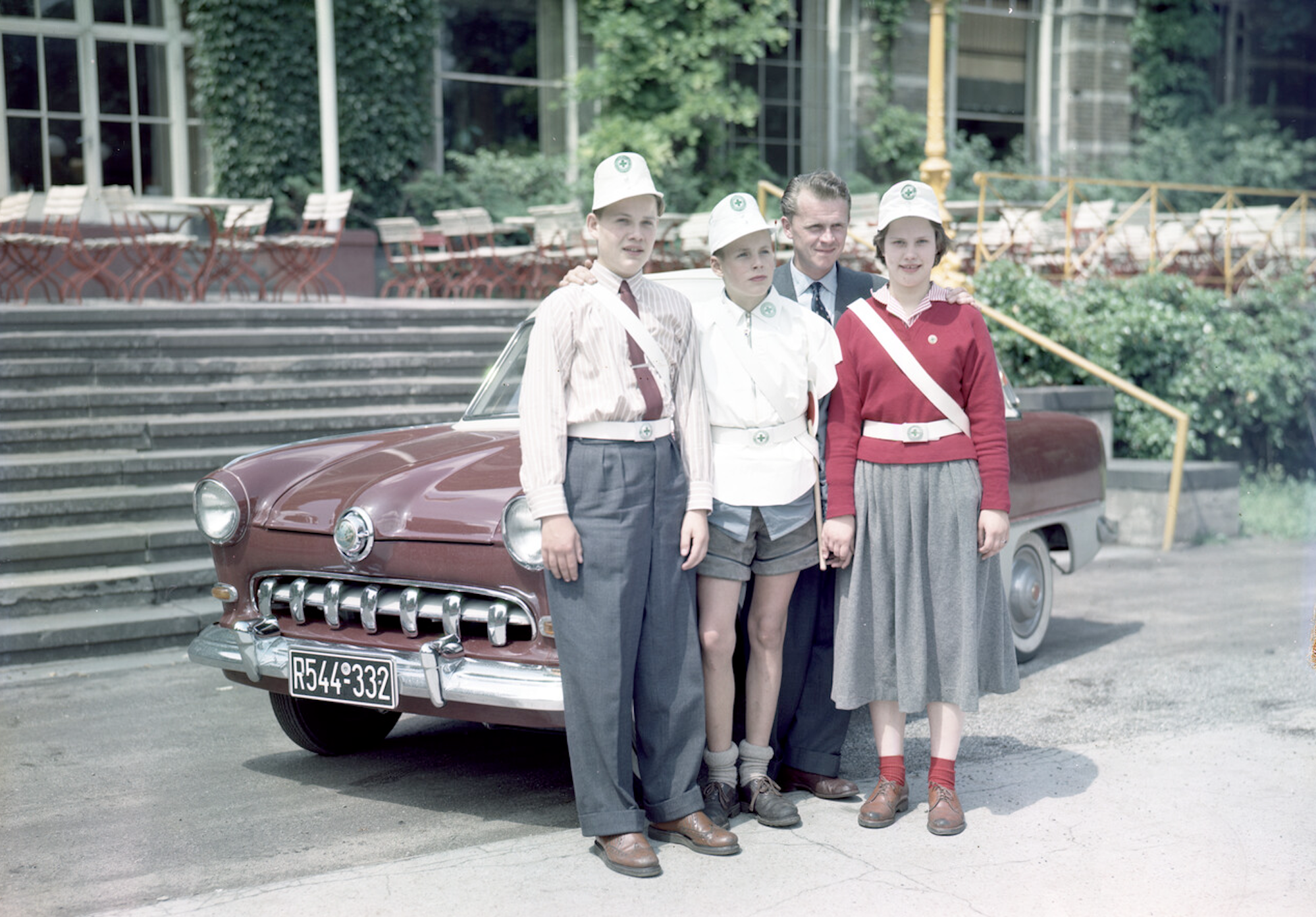 Die ersten Schülerlotsen in den 50er Jahren