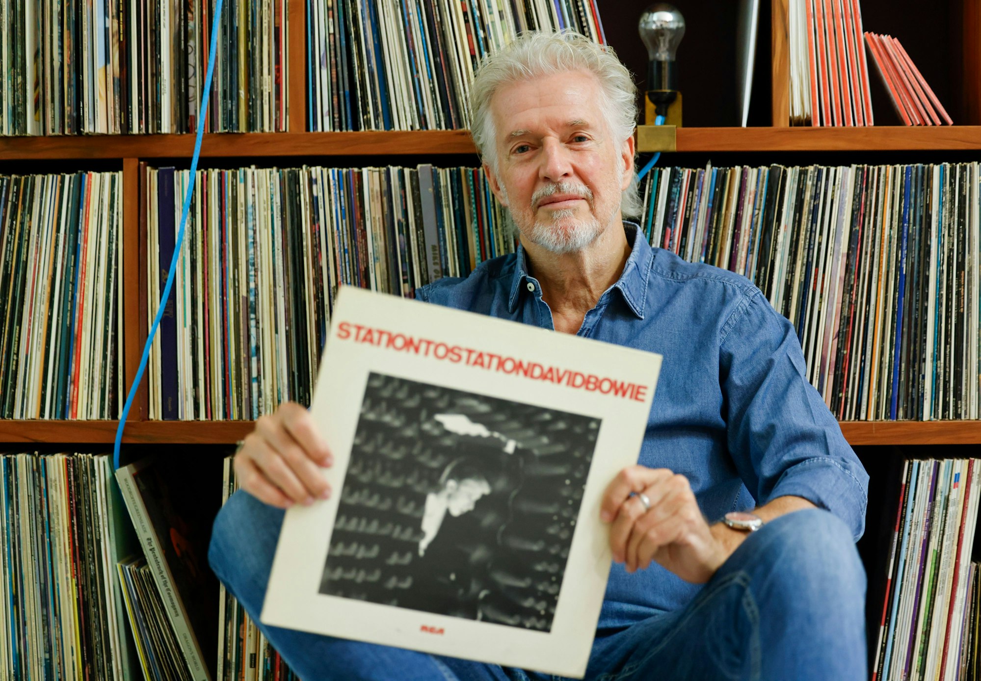 Die Platte „Station To Station“ schätzen der Interviewte und der Interviewer gleichermaßen.