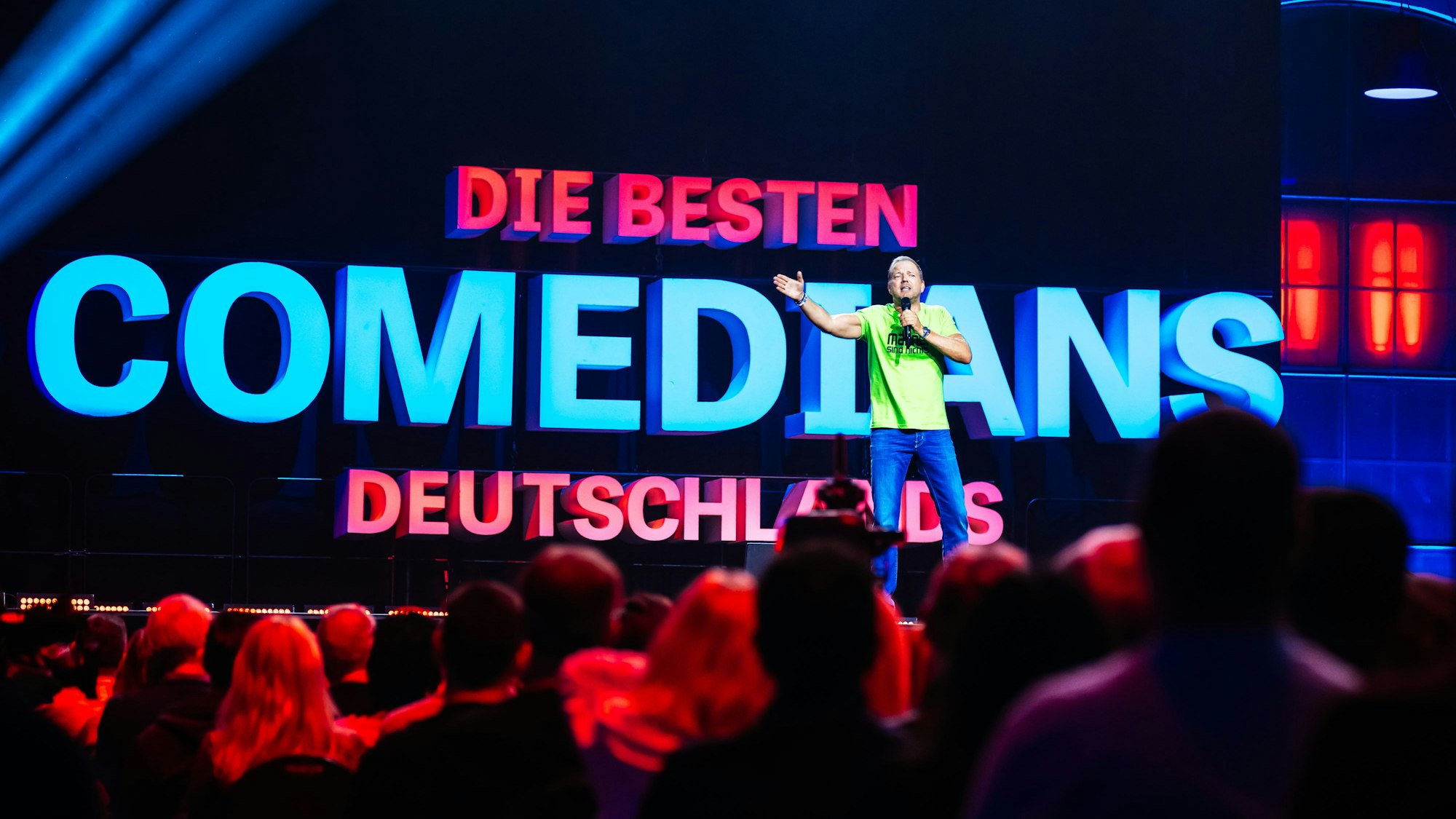 Mario Barth war einer der alten Hasen bei der Show.