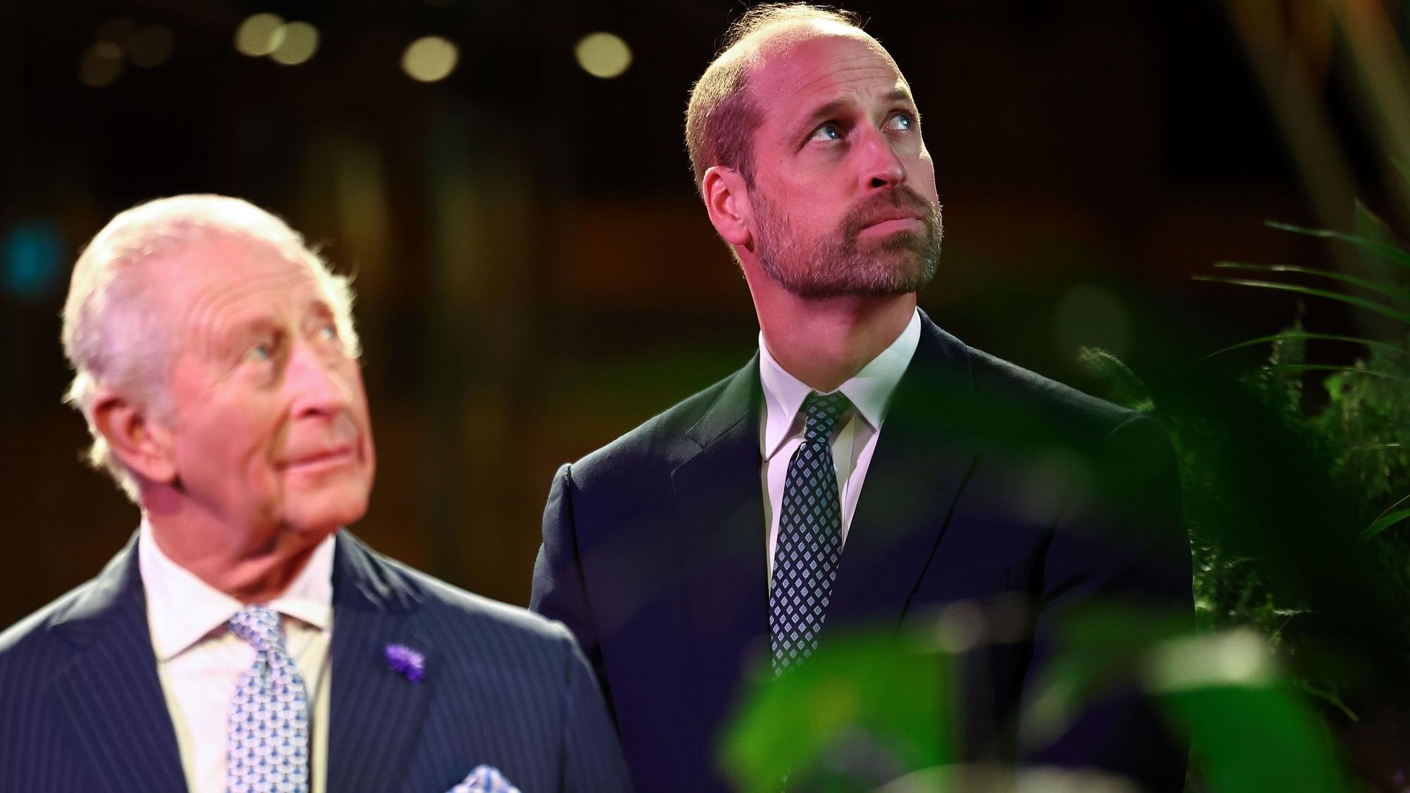Vor schwierigen Aufgaben: König Charles III. und Prinz William sollen die Glaubwürdigkeit des britischen Königshauses retten.