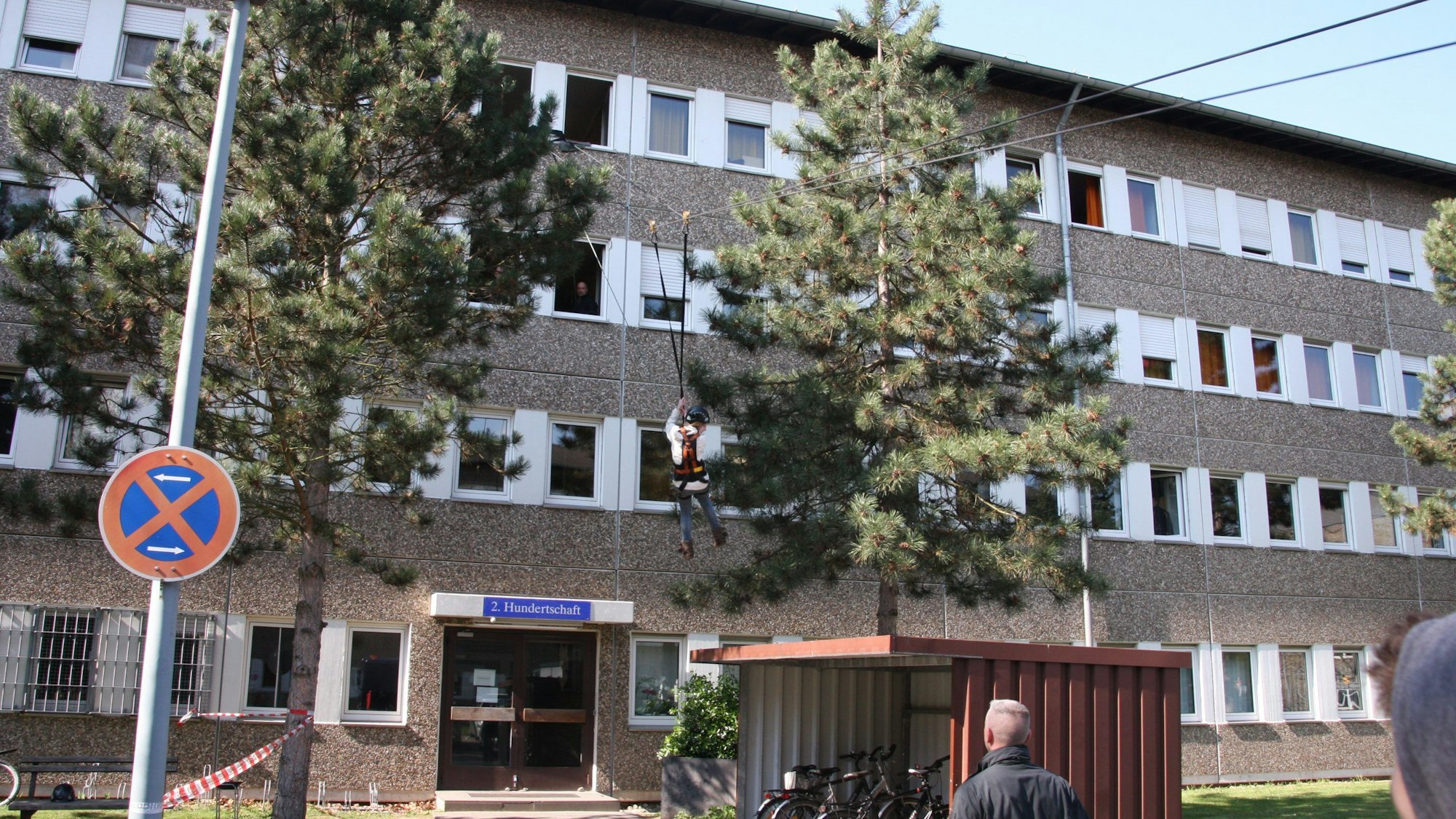 Zum Städtebaulichen Konzept für den Standort Sankt Augustin der Bundespolizei gehören umfangreiche Neu- und Umbauten der Gebäude.