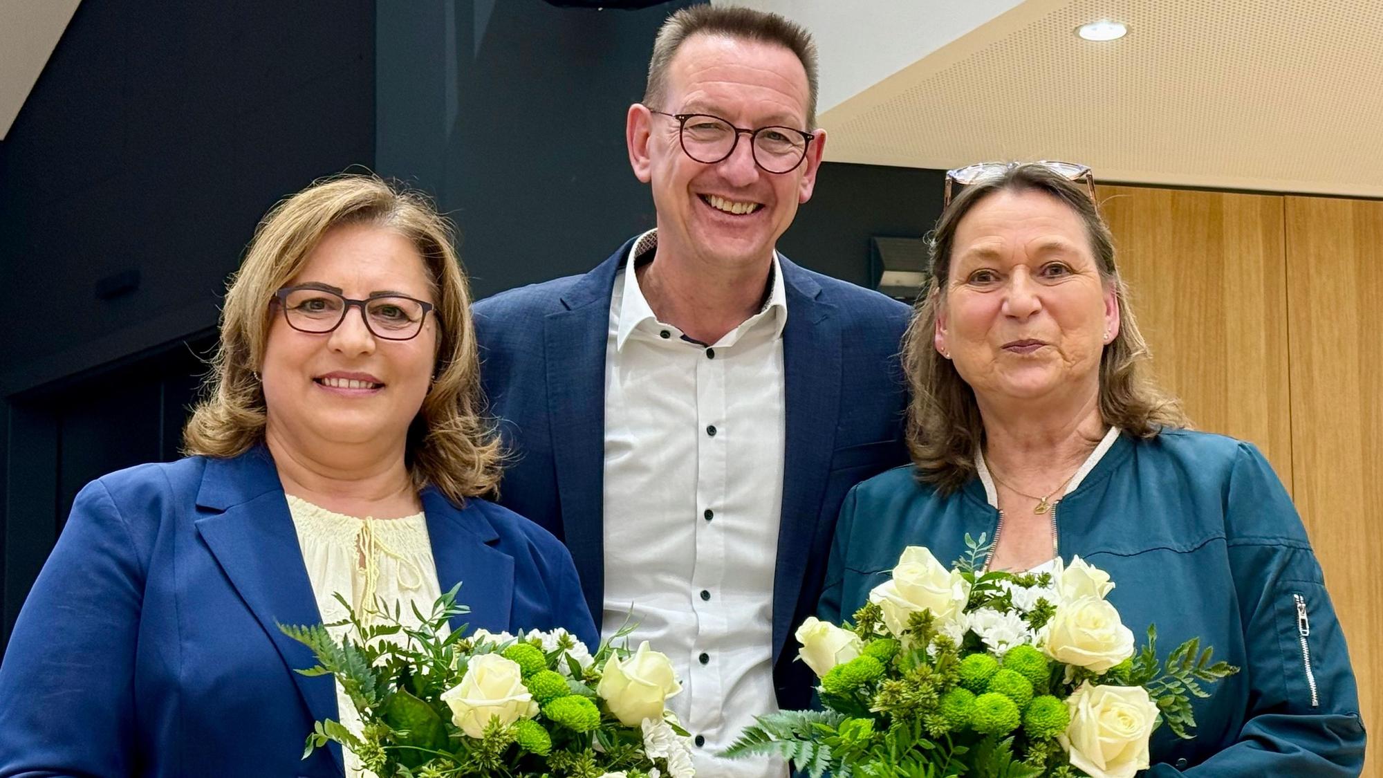Stella Ignatz, Dirk Runge und Barbara Düchting