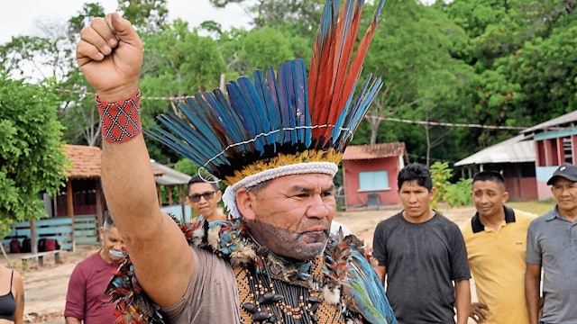 Übt scharfe Kritik an der brasilianischen Regierung: Pagé Nato vom Volk der Tupinamba.