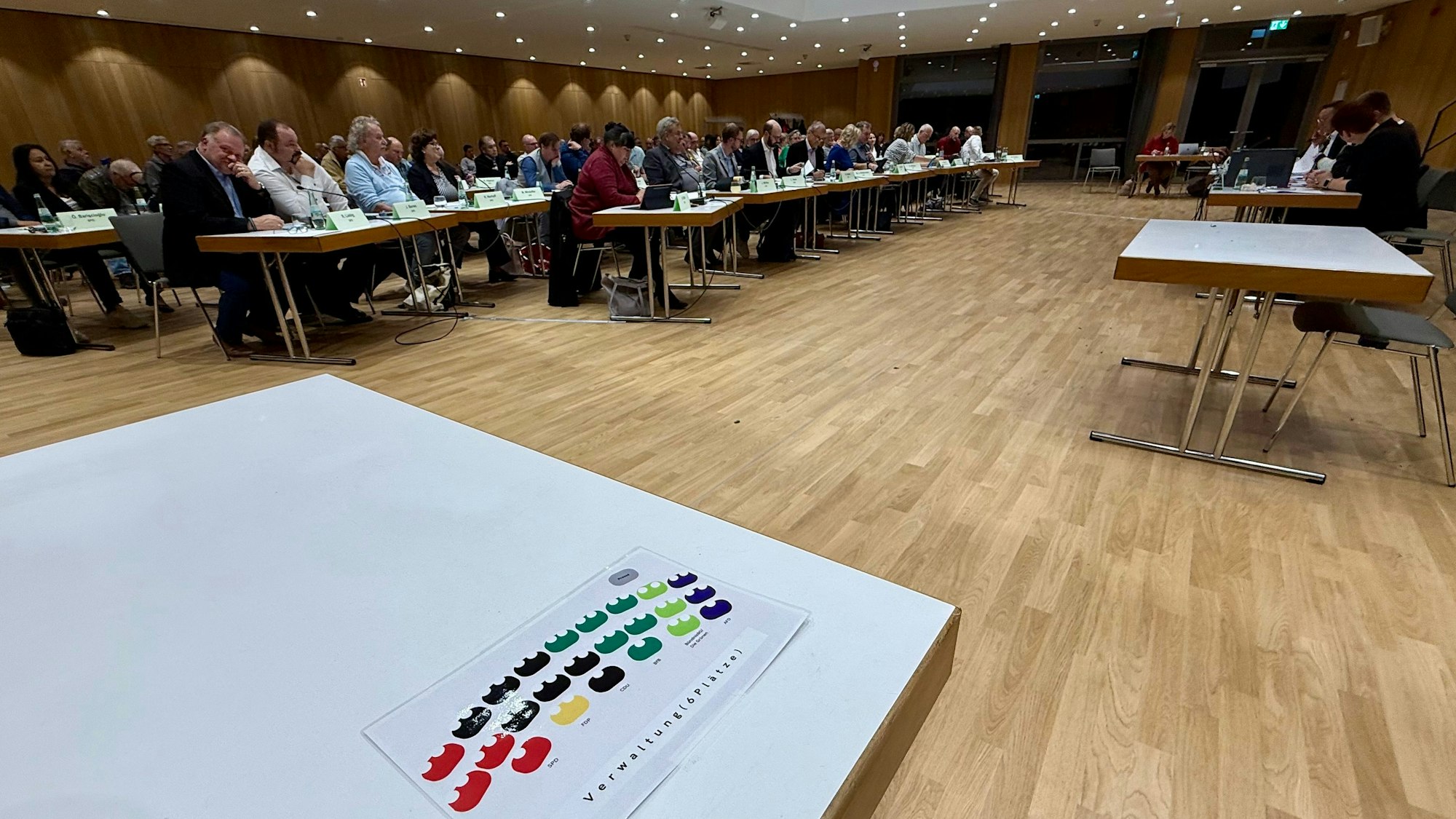 Die konstituierende Sitzung des Burscheider Rats im Kulturforum