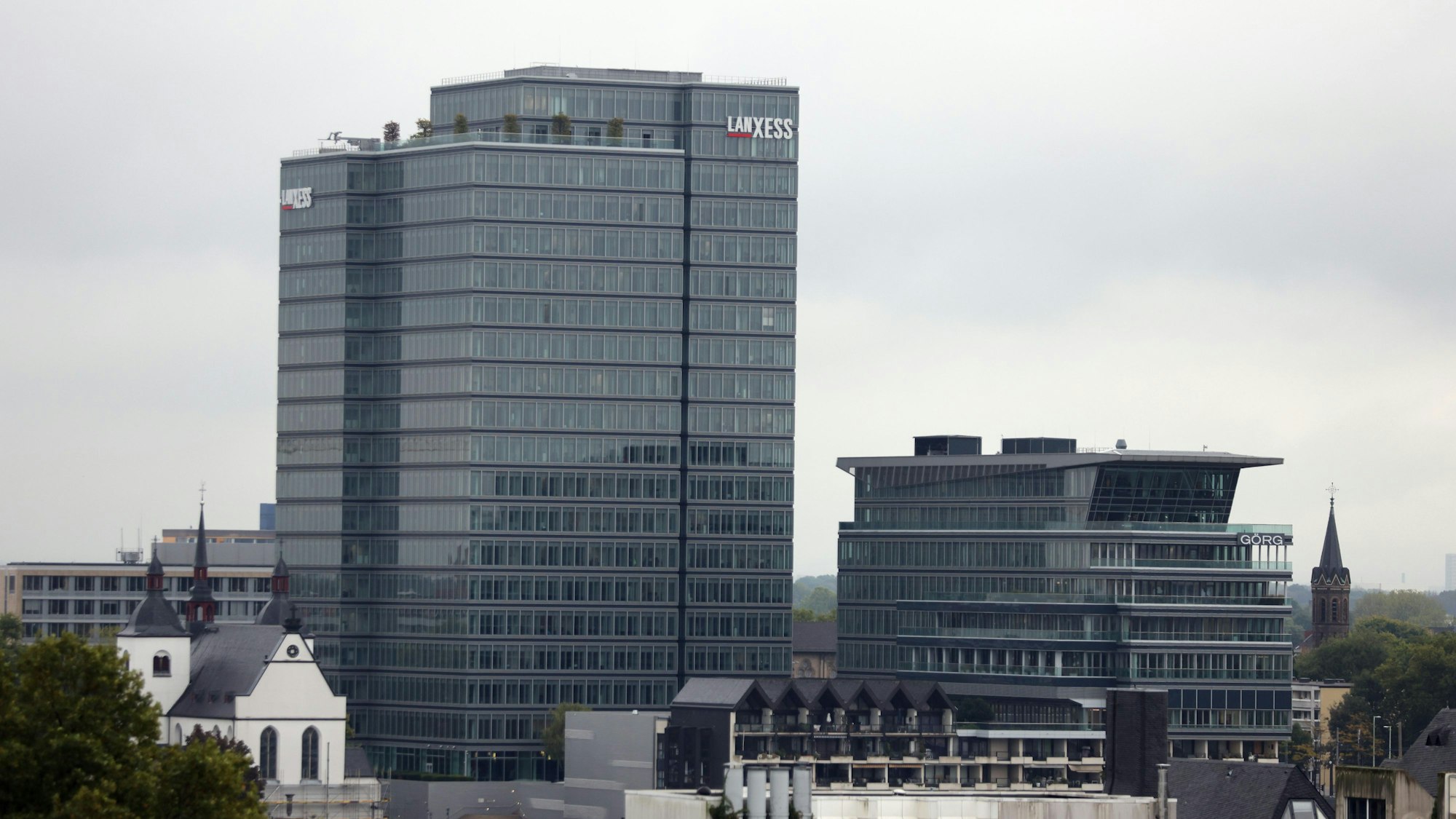 Von Köln-Deutz aus steuert Lanxess die weltweiten Geschäfte.