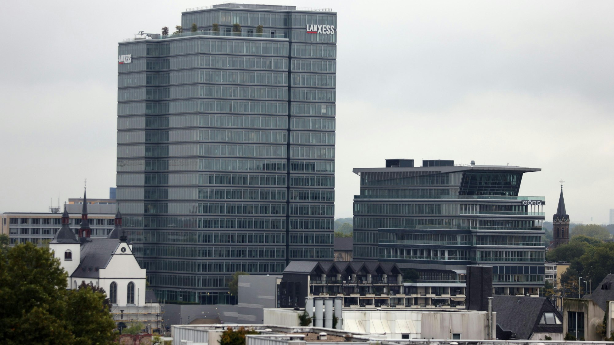 Von Köln-Deutz aus steuert Lanxess seine weltweiten Geschäfte.