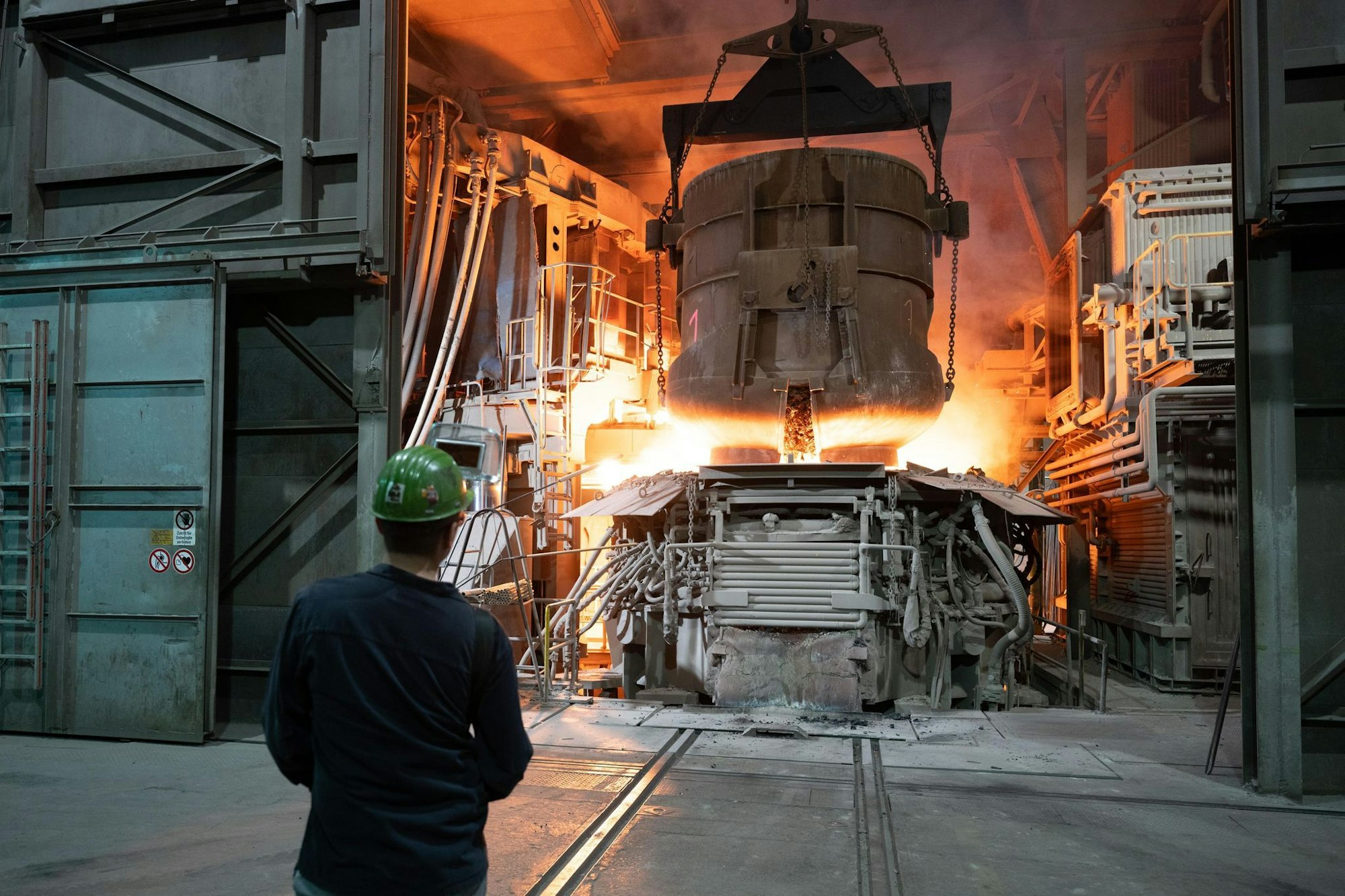 Zum «Stahlgipfel» im Bundeskanzleramt werden auch die Ministerpräsidenten der Länder mit Stahlerzeugung erwartet. (Archivbild)