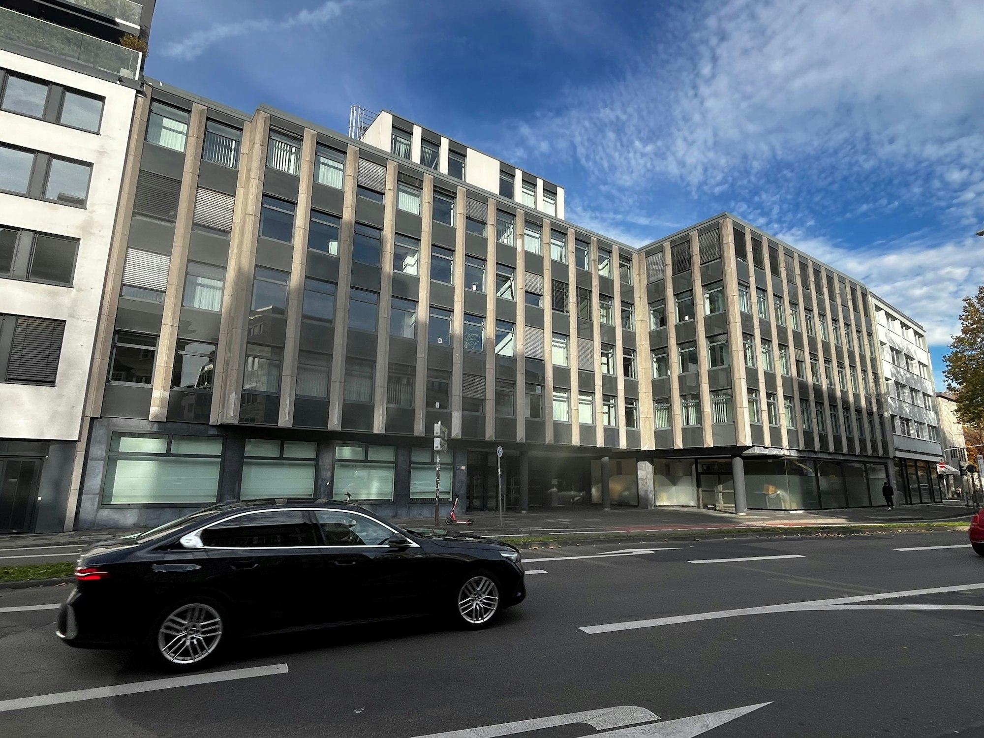 Das Bürohaus an der Zeughausstraße in seinem jetzigen Zustand.