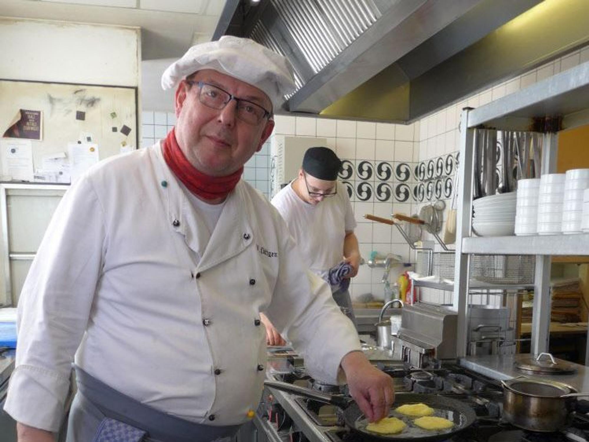 Bekannt für gutbürgerliche Küche: Wolfgang Pöttgen.