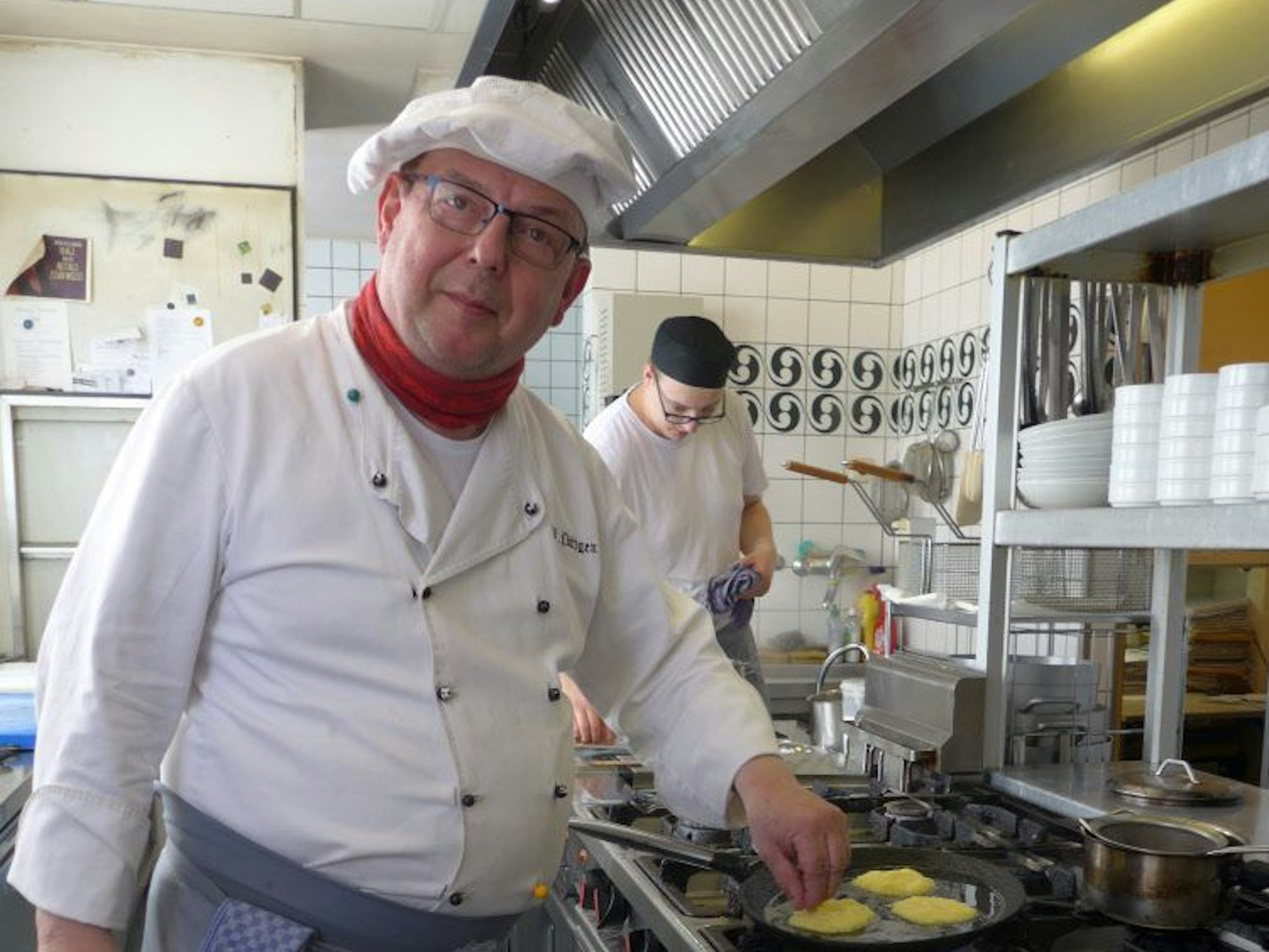 Bekannt für gutbürgerliche Küche: Wolfgang Pöttgen.