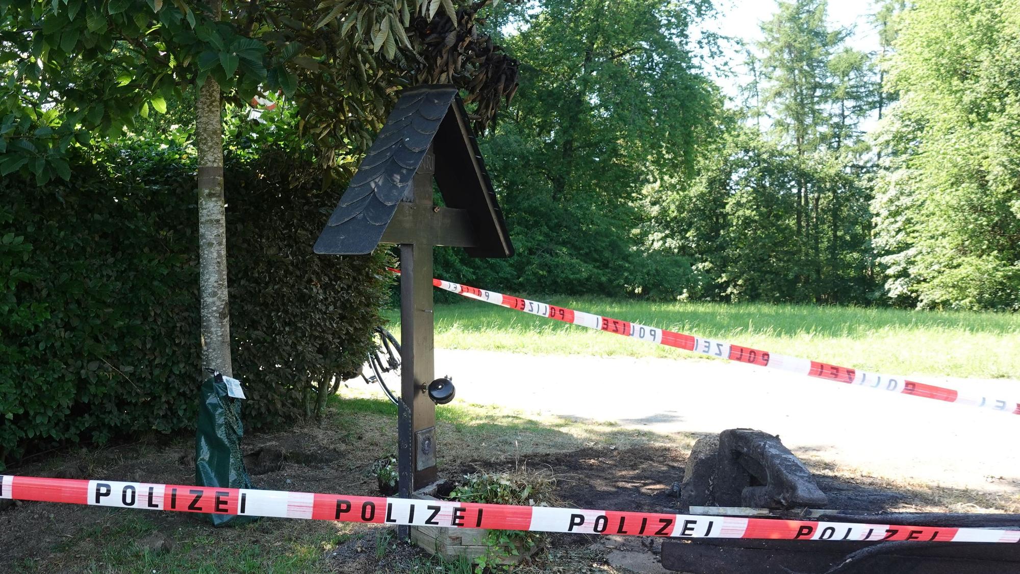 Auch Wegekreuze werden immer wieder beschädigt, beklagt der Verkehrsverein Much.