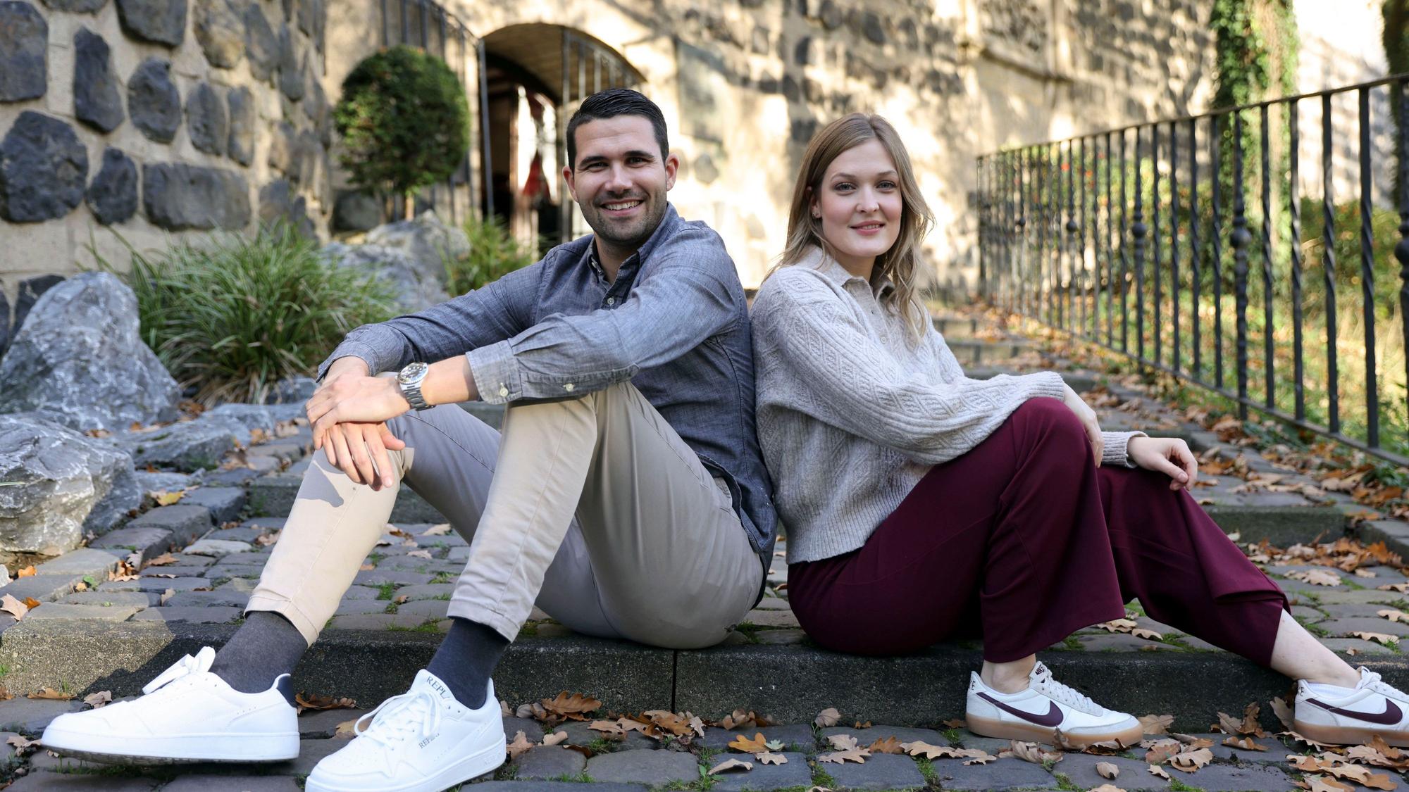 Der designierte Prinz Niklas I. mit seiner Freundin Katrin.